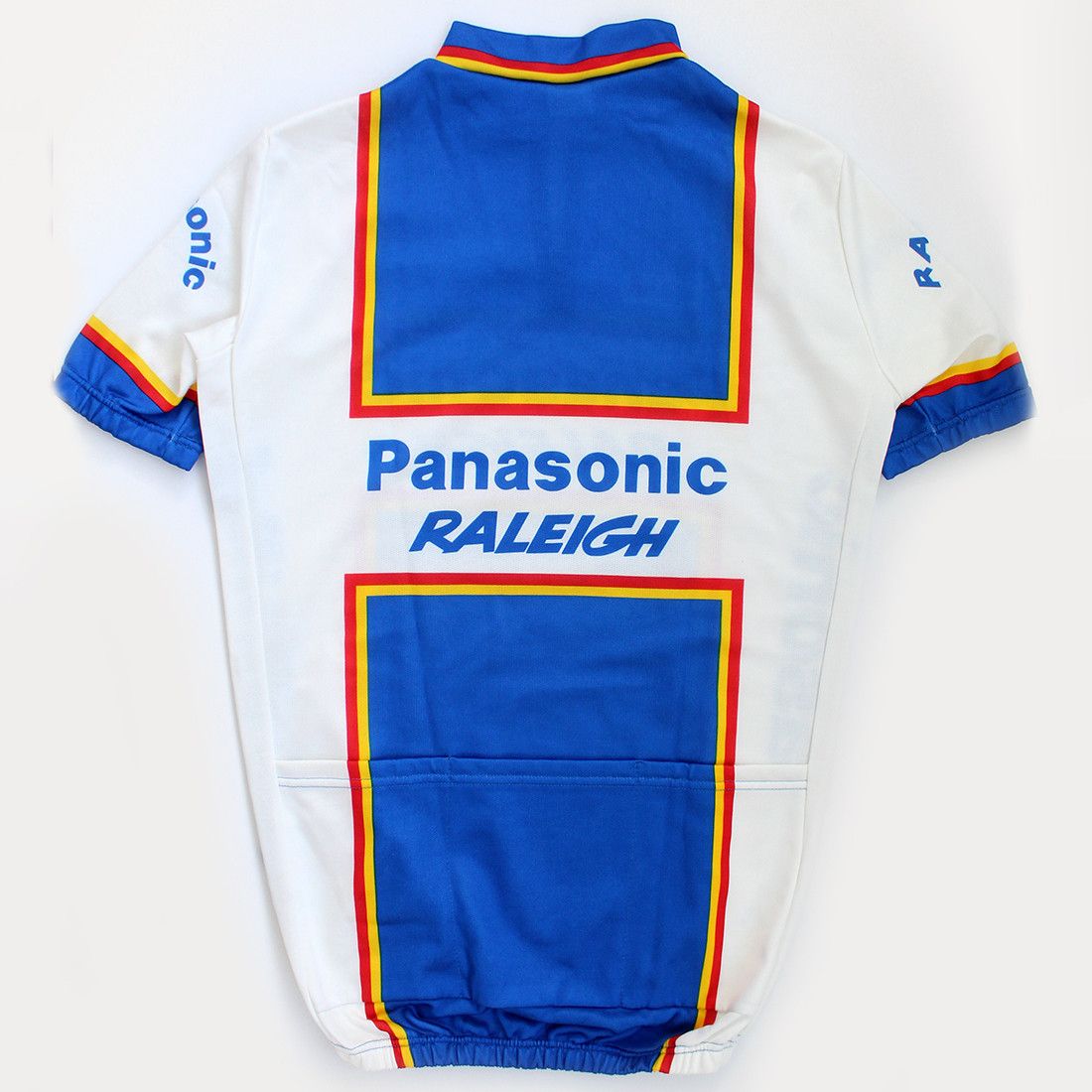 Vintage 80s NOS Agu Team PANASONIC RALEIGH cycling jersey t-shirt S Size L / US 10 / IT 46 - 10 Thumbnail