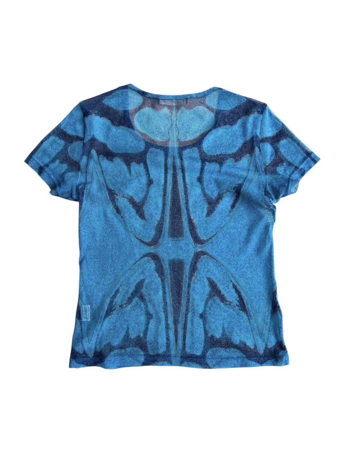 Pleats Please Issey Miyake Pleats Please ‘Tattoo” Mesh Tops Size S / US 4 / IT 40 - 3 Thumbnail
