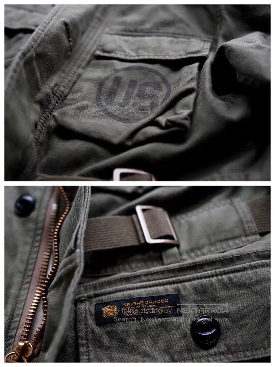 Neighborhood Multi Color Utility Jacket with Pockets - Size S. Size US S / EU 44-46 / 1 - 1 Thumbnail