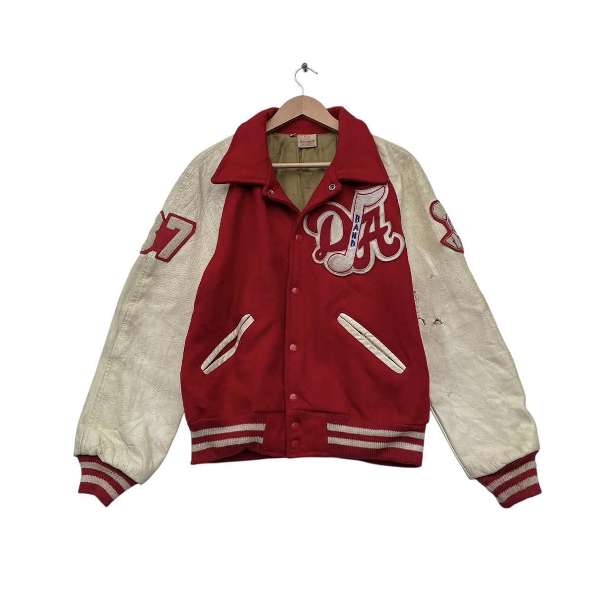 Vintage 💥Vintage Varsity Letterman Award Jacket By Matt’s Jacket CO Size US M / EU 48-50 / 2 - 2 Thumbnail