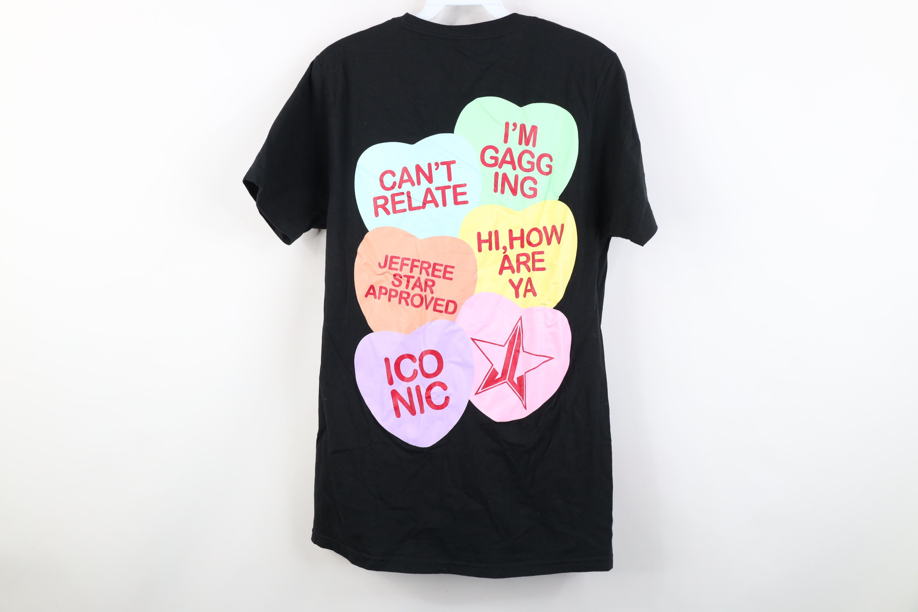 Vintage Jeffree Star Cosmetics Heart Candy Short Sleeve T-Shirt Size S / US 4 / IT 40 - 10 Thumbnail