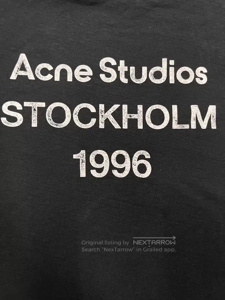 Acne Studios Acne Studios FW22 1996 Series Letter Printed Crewneck Shor Size US XL / EU 56 / 4 - 3 Thumbnail