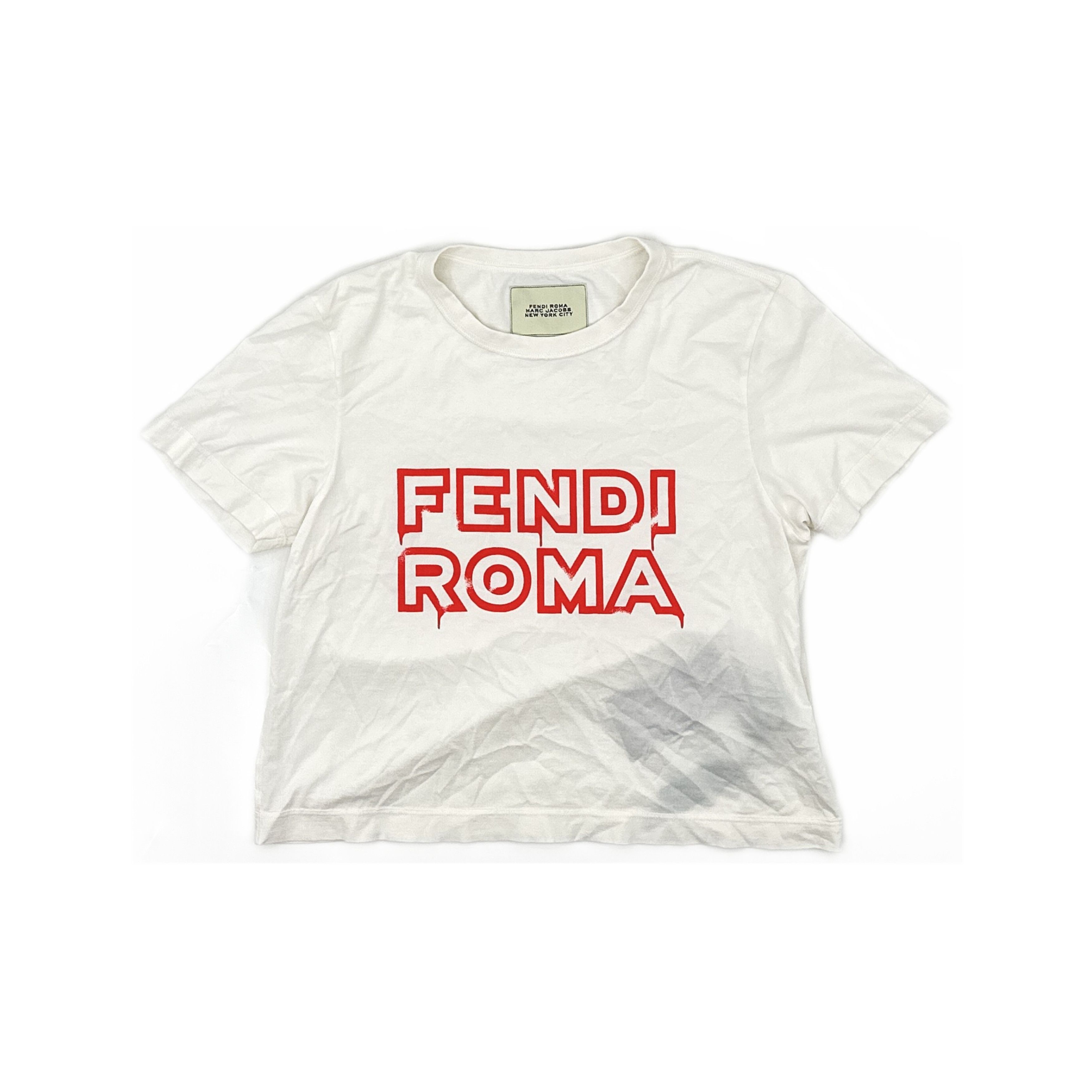 Fendi × Marc Jacobs Fendi x Marc Jacobs Logo T-Shirt Size M Size M / US 6-8 / IT 42-44 - 1 Thumbnail