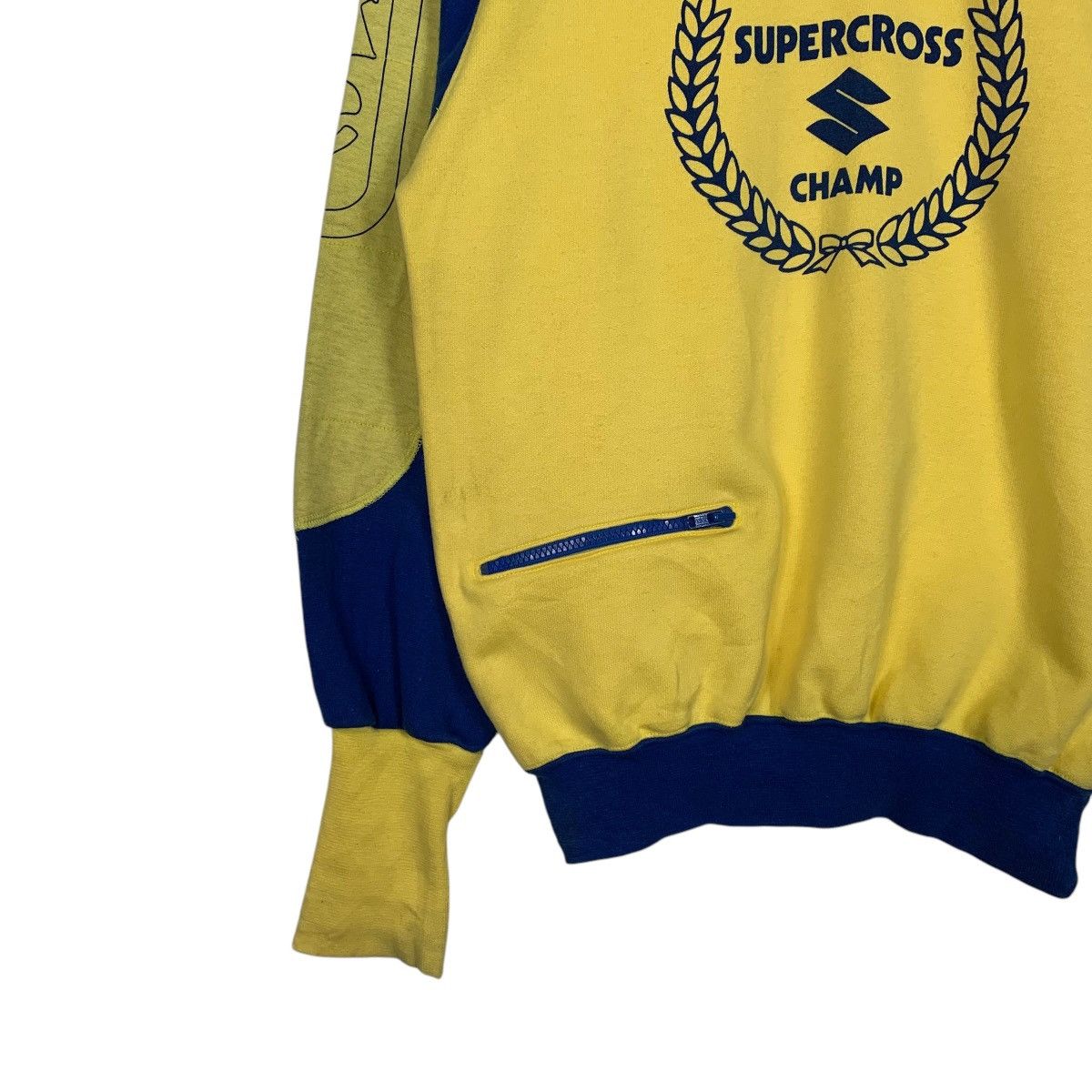 Japanese Brand Vintage Suzuki Supercross Champ Sweater Size US S / EU 44-46 / 1 - 3 Thumbnail