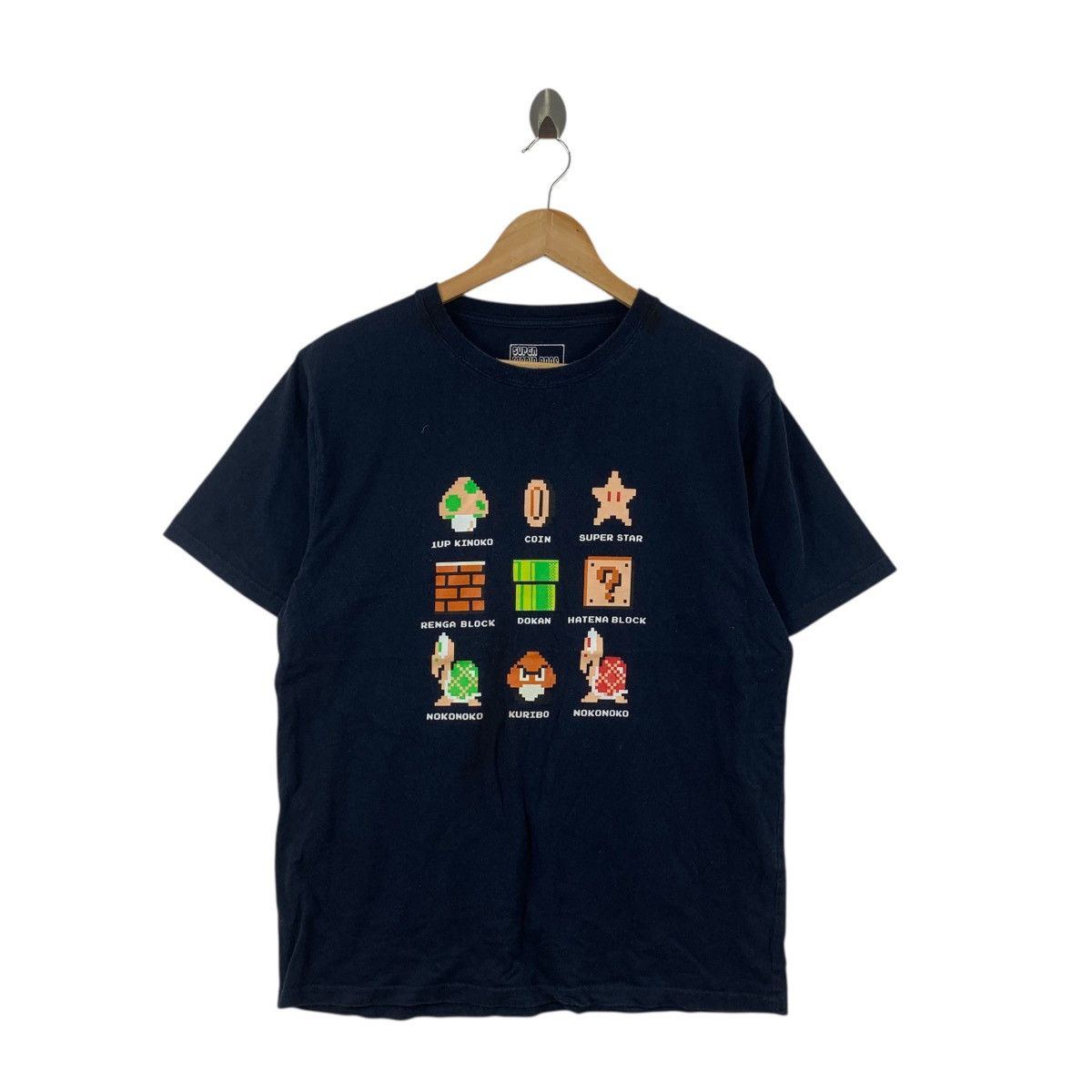Vintage SUPER MARIO BROS Nintendo Video Game Switch Tee Shirt Top Size US L / EU 52-54 / 3 - 4 Thumbnail