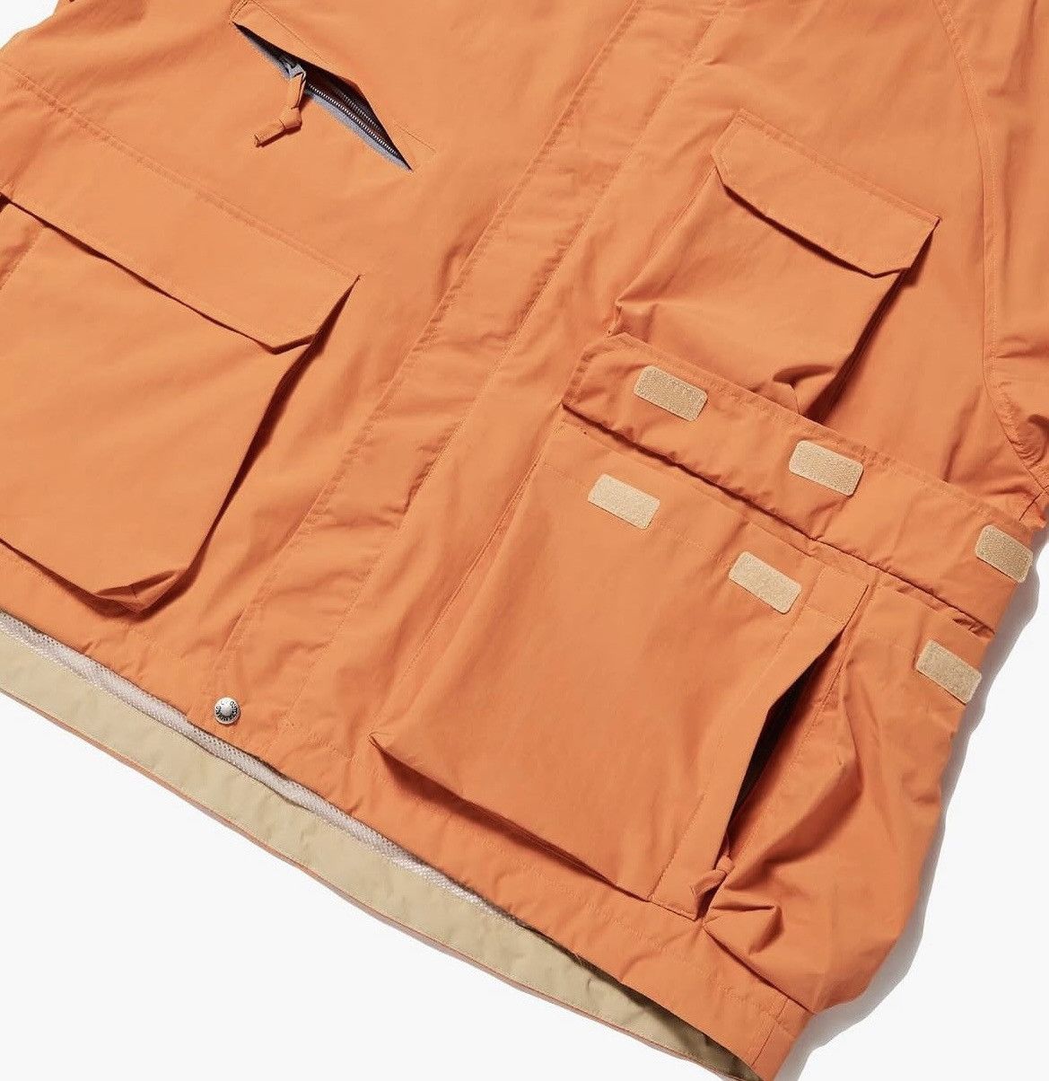 DAIWA PIER39 Outstanding & Co Hunting Hood Jacket Orange Size US XL / EU 56 / 4 - 22 Thumbnail