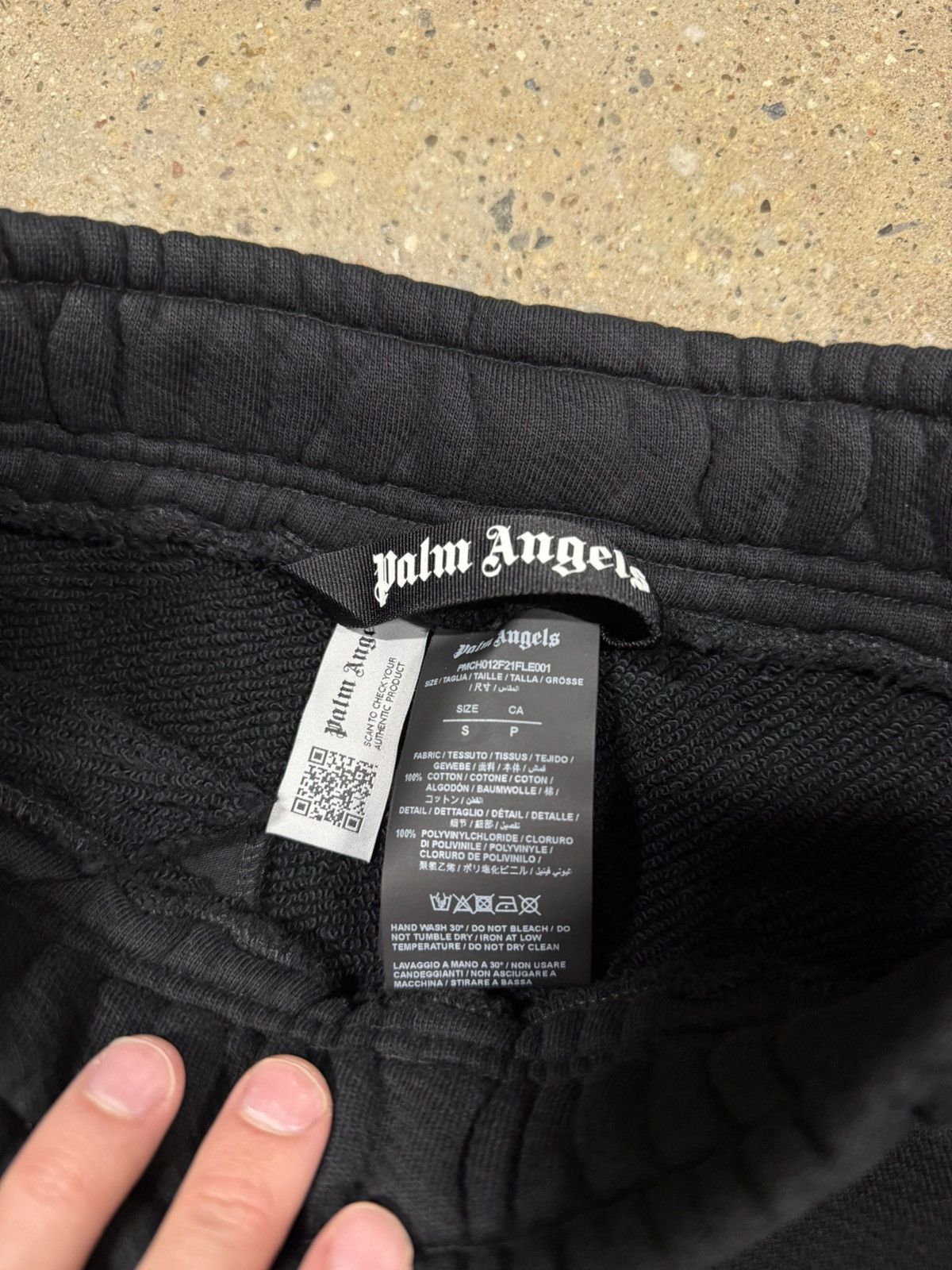 Palm Angels Palm Angels Logo Sweatpants NEW 750$ Size US 30 / EU 46 - 3 Thumbnail
