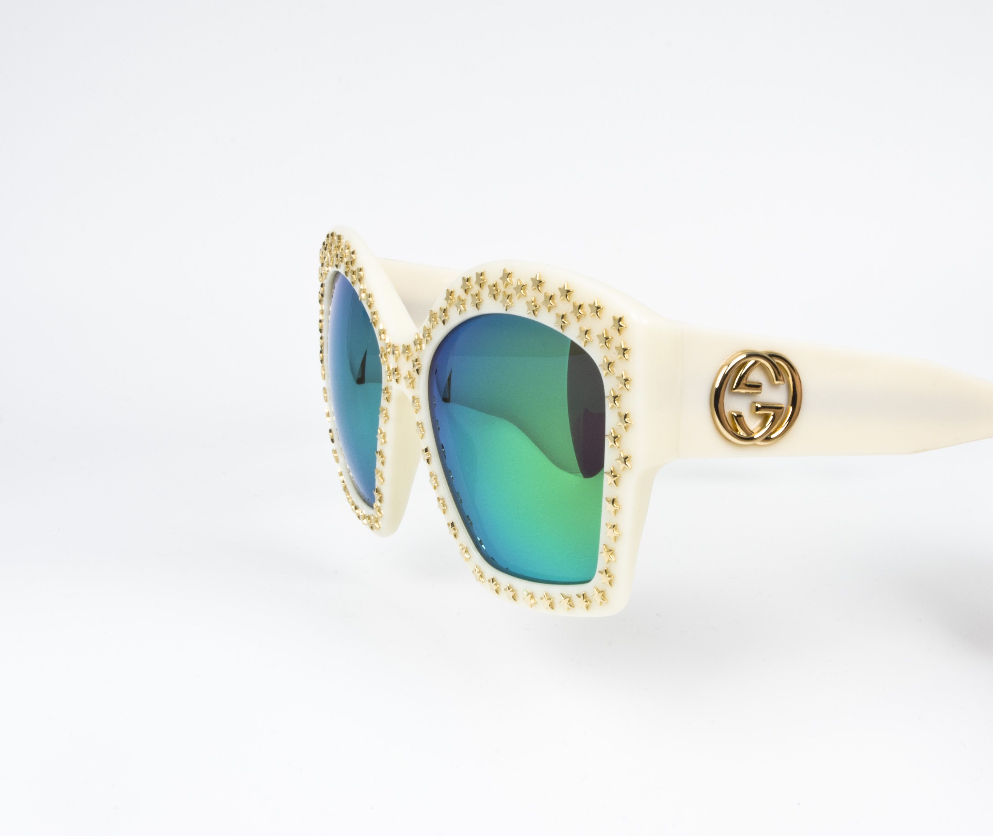 Gucci Gucci GG3870S Z0MZ9 sunglasses New studs stars oversize Size ONE SIZE - 4 Thumbnail