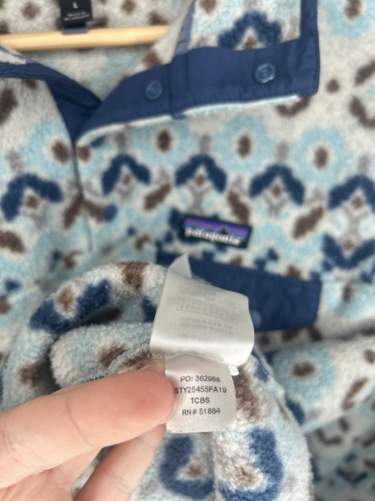 Patagonia Patagonia Synchilla Snap T Tundra Cluster Size US M / EU 48-50 / 2 - 9 Thumbnail