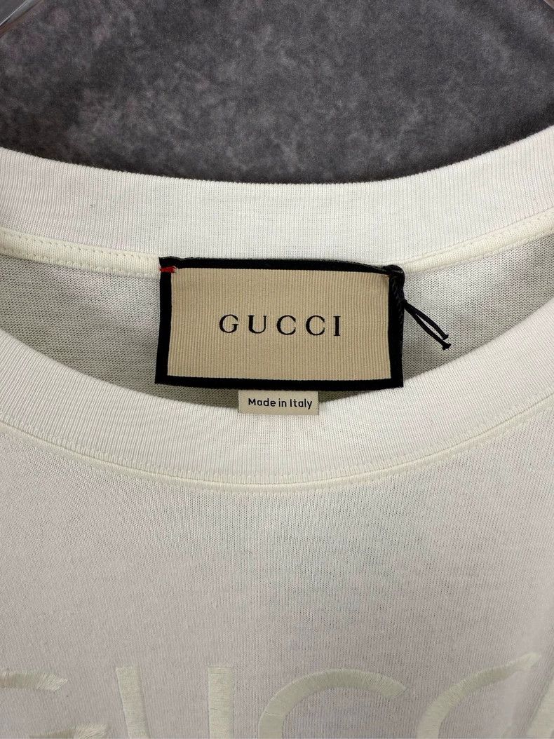 Gucci Gucci Logo embroidery short sleeves Size US L / EU 52-54 / 3 - 3 Thumbnail