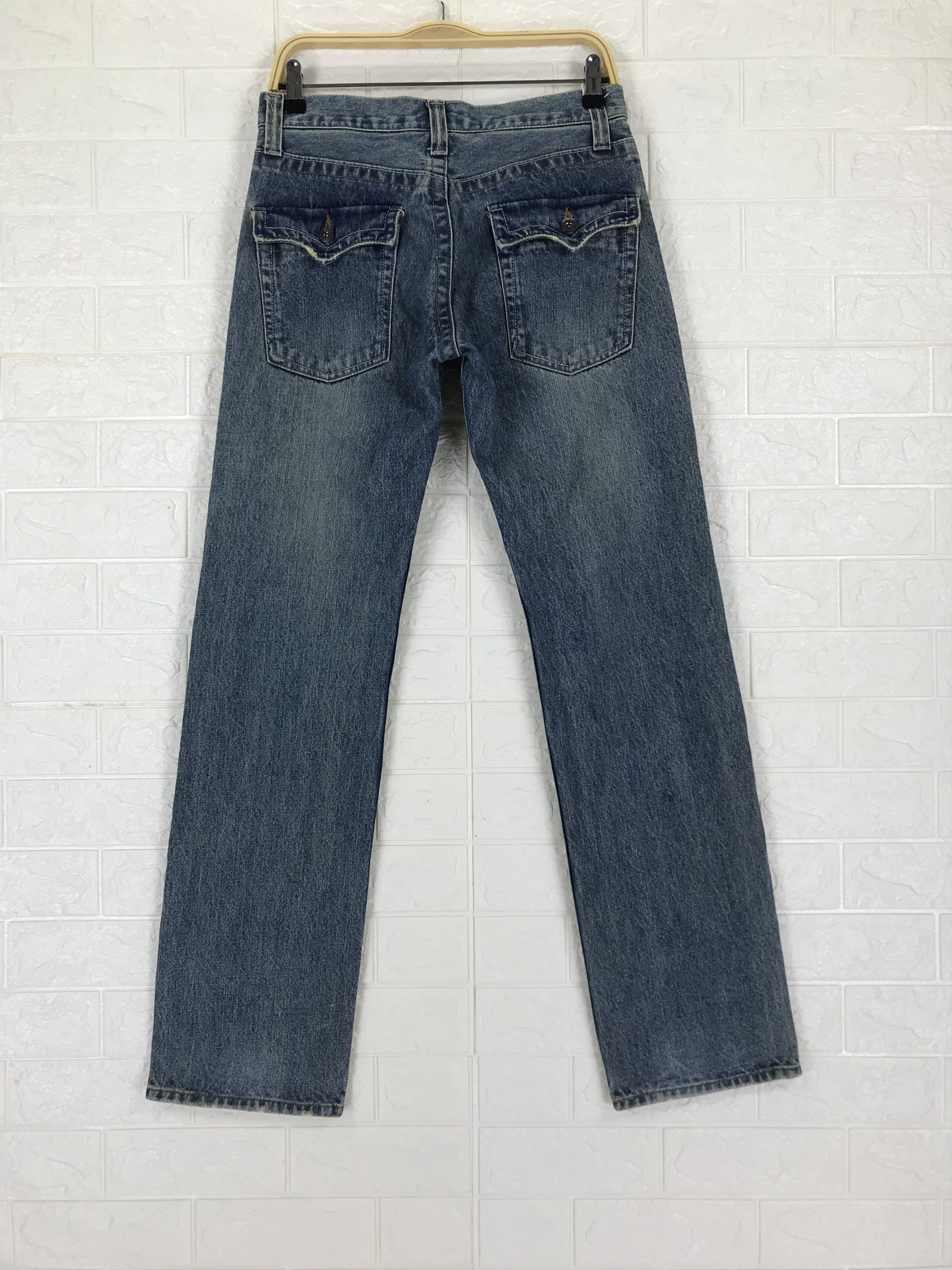 Vintage Vintage Root Three Blue Washed Jeans Size US 30 / EU 46 - 5 Thumbnail