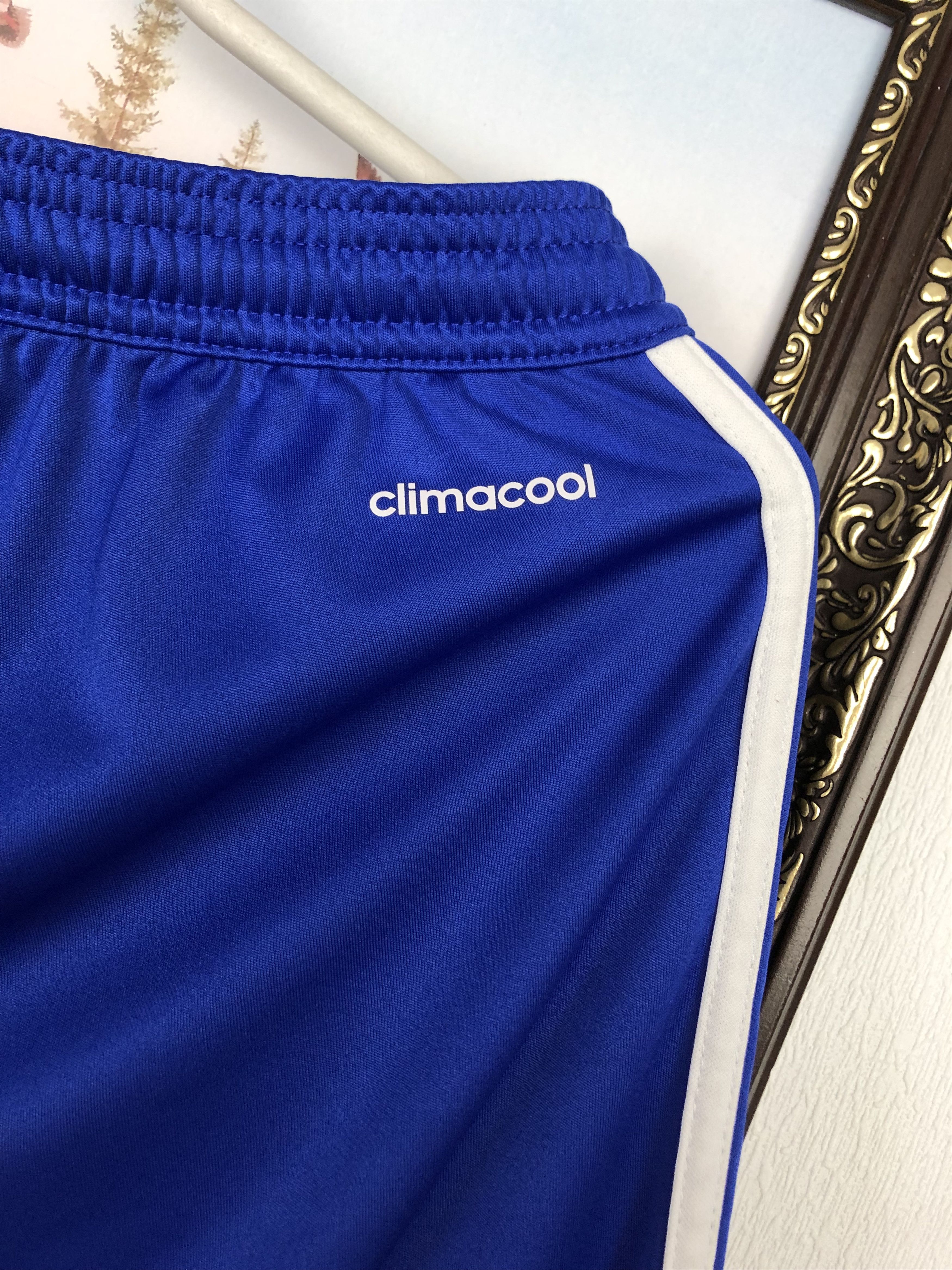 Adidas Adidas Chelsea Football Shorts Soccer Blue Mens #9 Falcao M Size US 32 / EU 48 - 12 Thumbnail