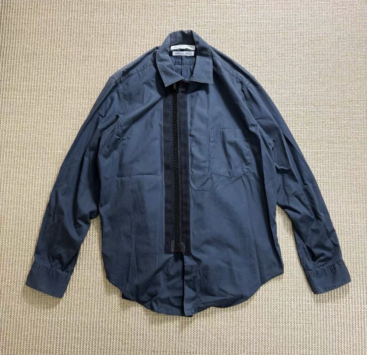 Comme des Garcons Comme des Garçons Shirt Oversized Zip Detail Shirt J29 Size US M / EU 48-50 / 2 - 1 Thumbnail