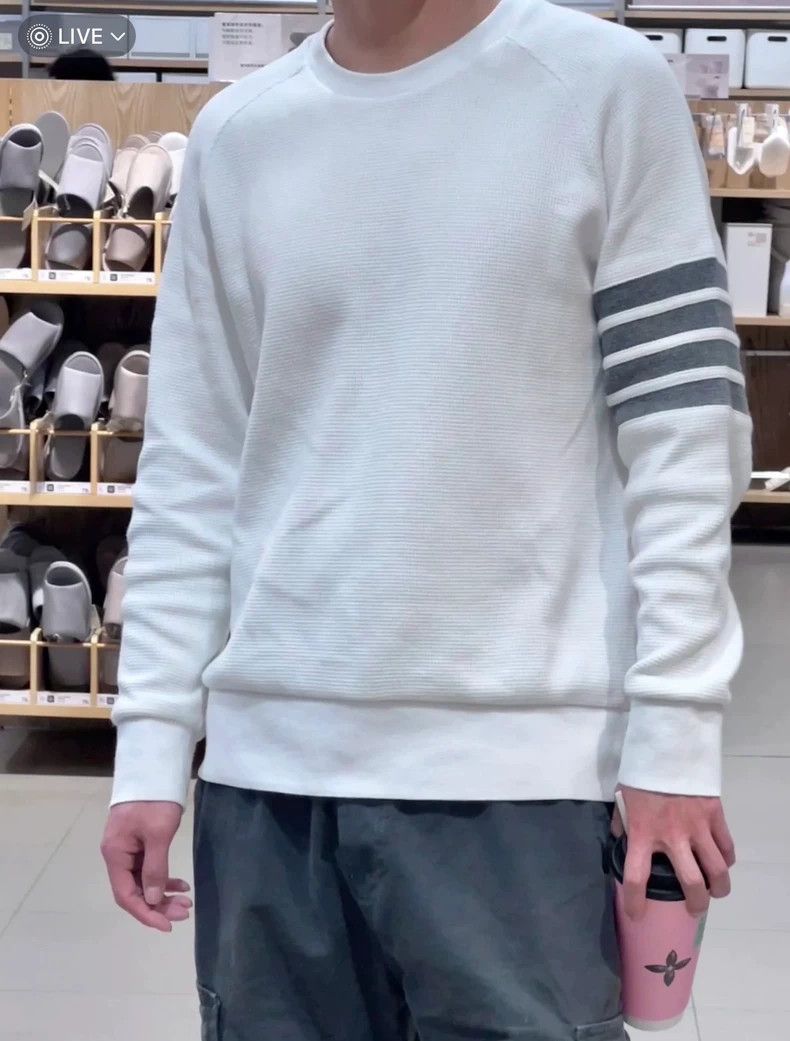 Thom Browne Thom Browne size2 Classic waffle hoodie Size US M / EU 48-50 / 2 - 9 Thumbnail