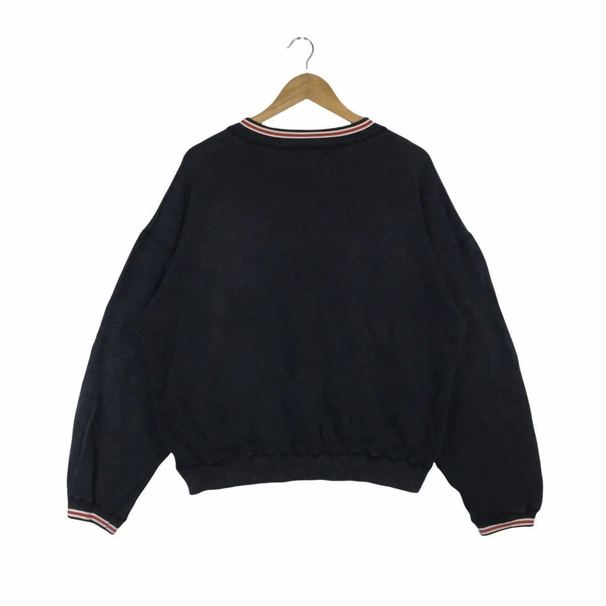 Edwin Vtg EDWIN USA Crewneck Sweater Sweatshirt Pullover Size L / US 10 / IT 46 - 5 Thumbnail