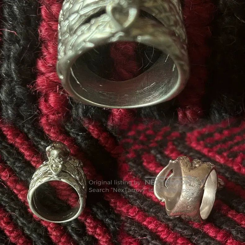 Vivienne Westwood Vivienne Westwood First Press Snake Ring, Sun Moon Star Ri Size ONE SIZE - 4 Thumbnail