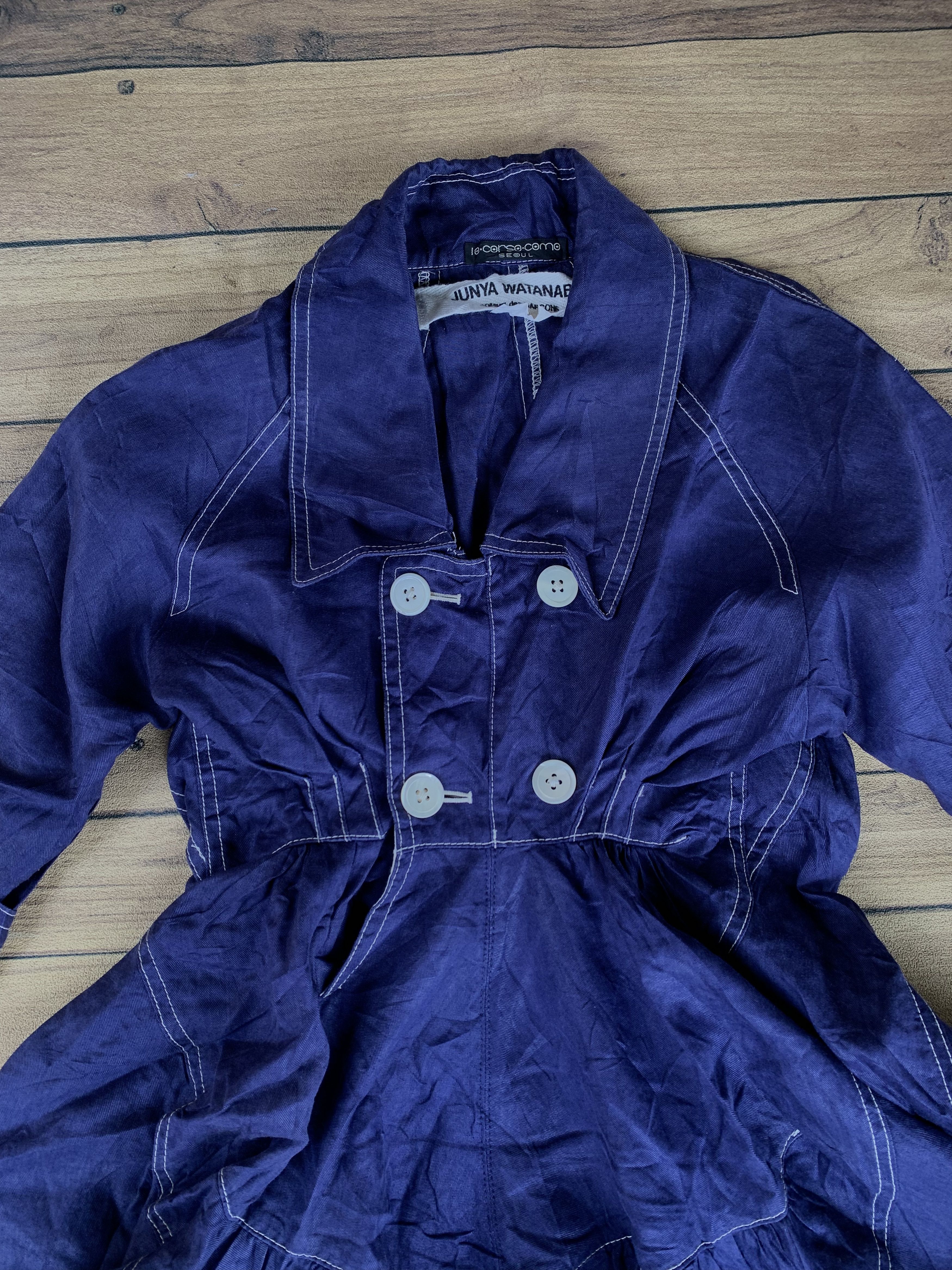 10 corso como x junya watanabe pattern is visible dress