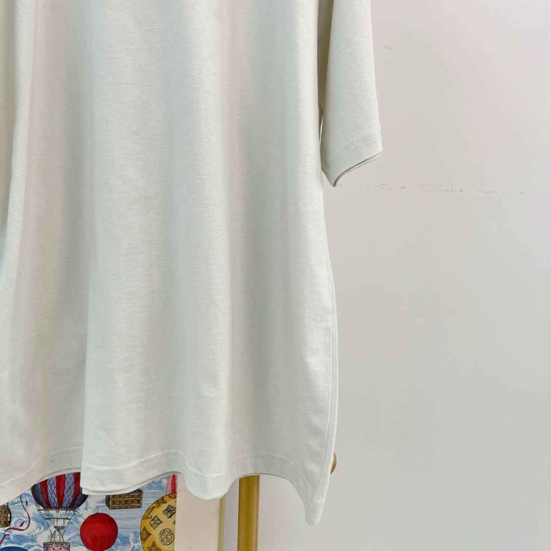Balenciaga Balenciaga White Tee M Size US M / EU 48-50 / 2 - 5 Thumbnail