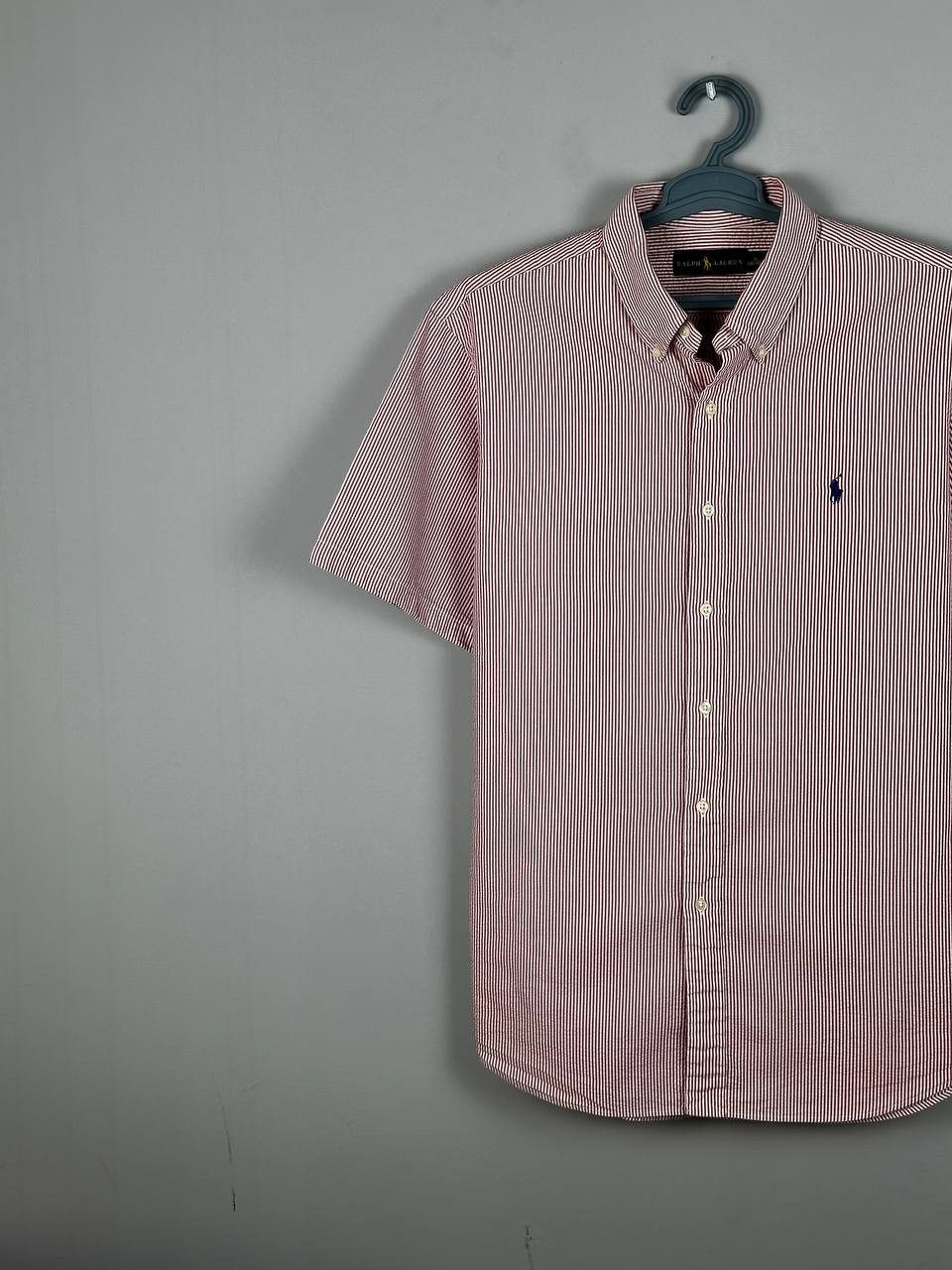 Polo Ralph Lauren Polo Ralph Lauren Luxury Short Sleeve Striped Shirt Size US XL / EU 56 / 4 - 2 Thumbnail