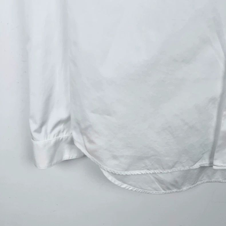 Dior Dior Size 37 White pointed collar design single-breasted co Size US XXS / EU 40 - 4 Thumbnail