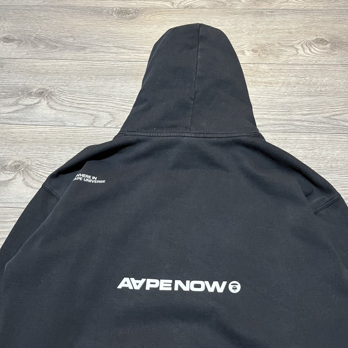 Aape Aape Now Black Hooded Size US L / EU 52-54 / 3 - 11 Thumbnail