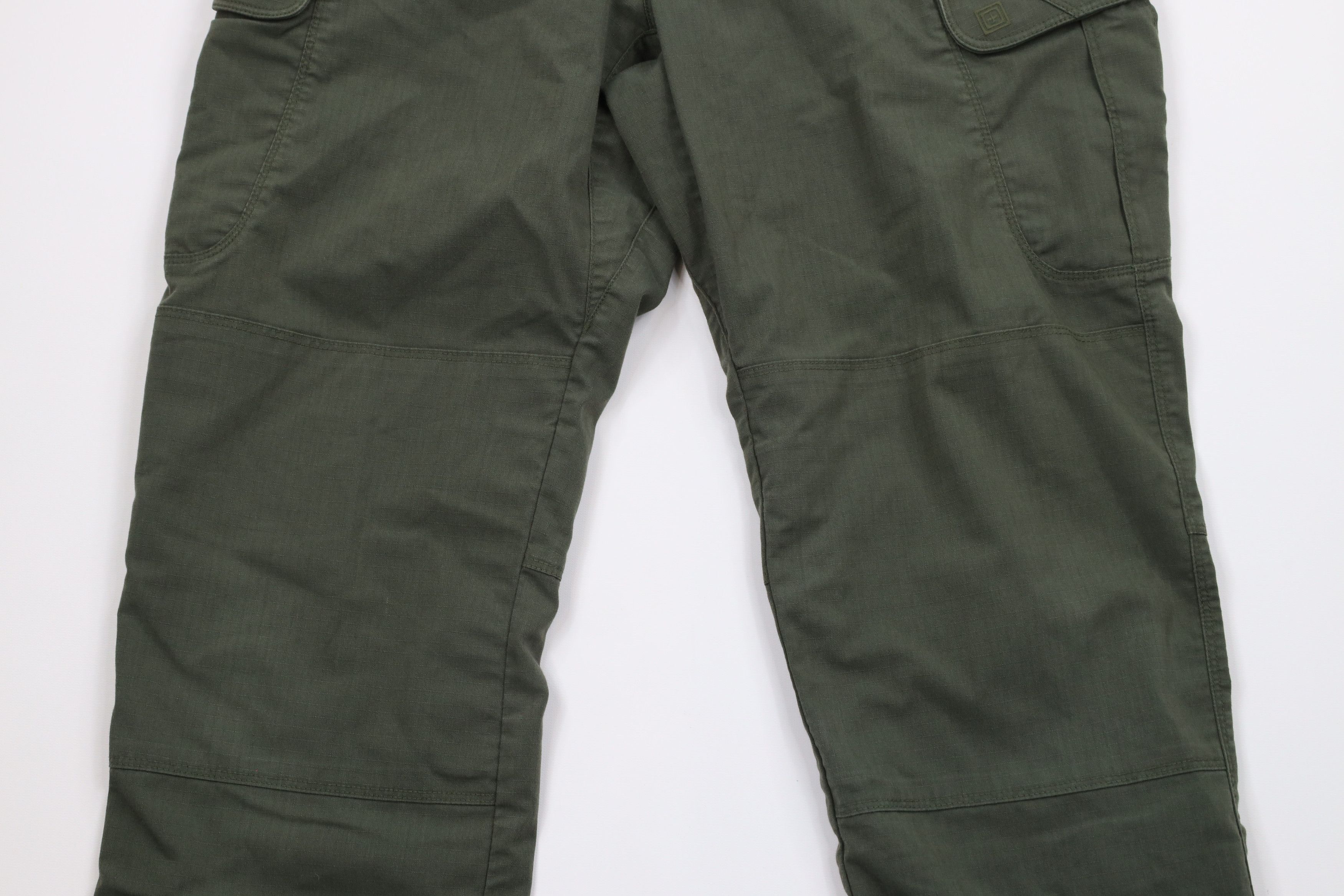 Vintage 5.11 Tactical Series Operator Double Knee Cargo Pants Green Size US 32 / EU 48 - 3 Thumbnail