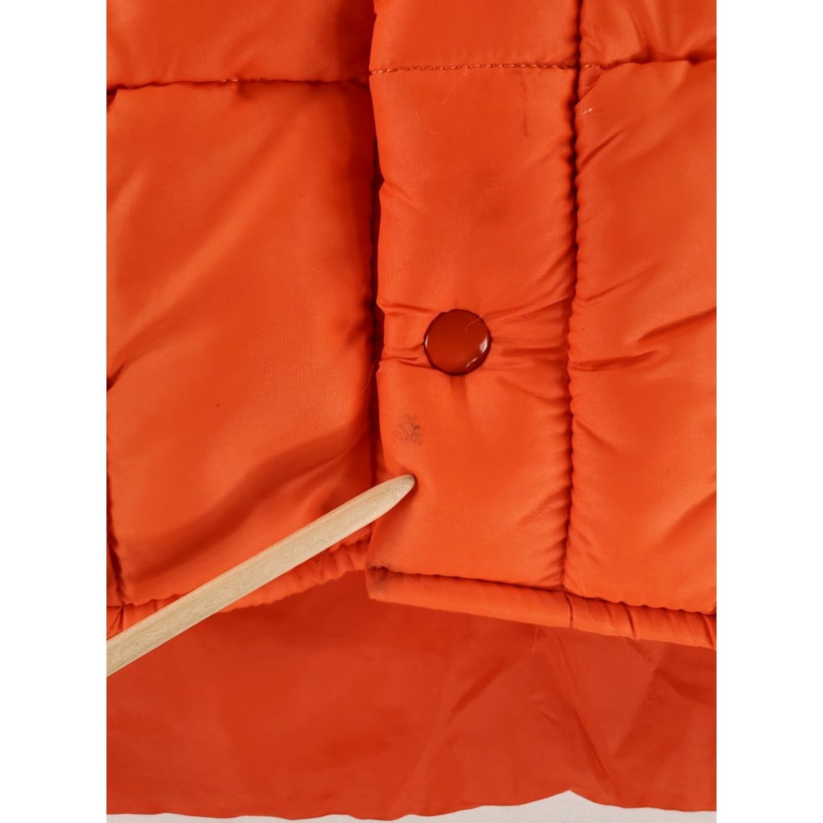 Vintage Fram Autolite Weathercaster Vest VTG 70s Snap Orange Mens L Puffer Jacket Jacket Orange Mens L Size US L / EU 52-54 / 3 - 3 Thumbnail