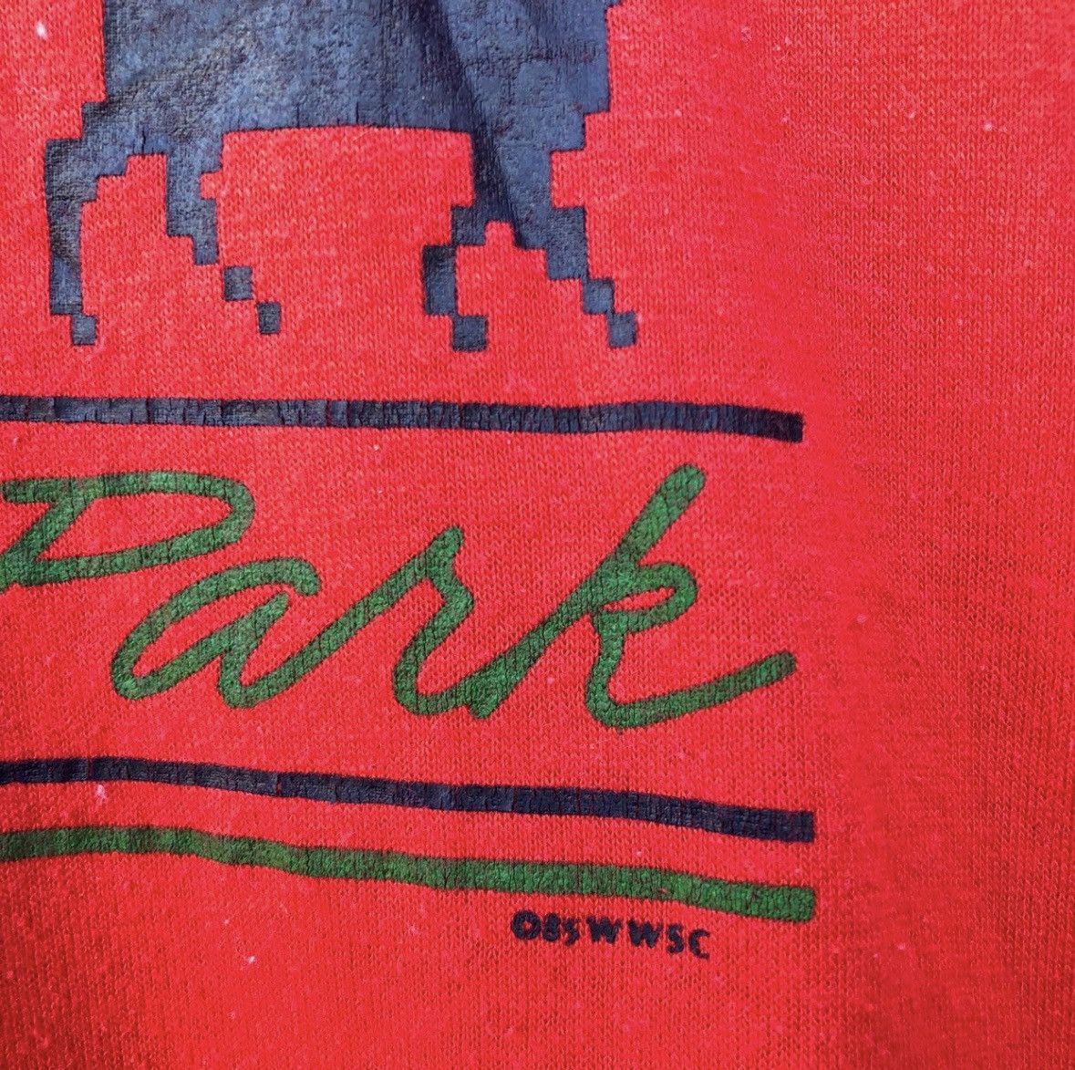 Vintage Vintage Christmas shirt 80s single stitch red graphic tee Size US M / EU 48-50 / 2 - 3 Thumbnail