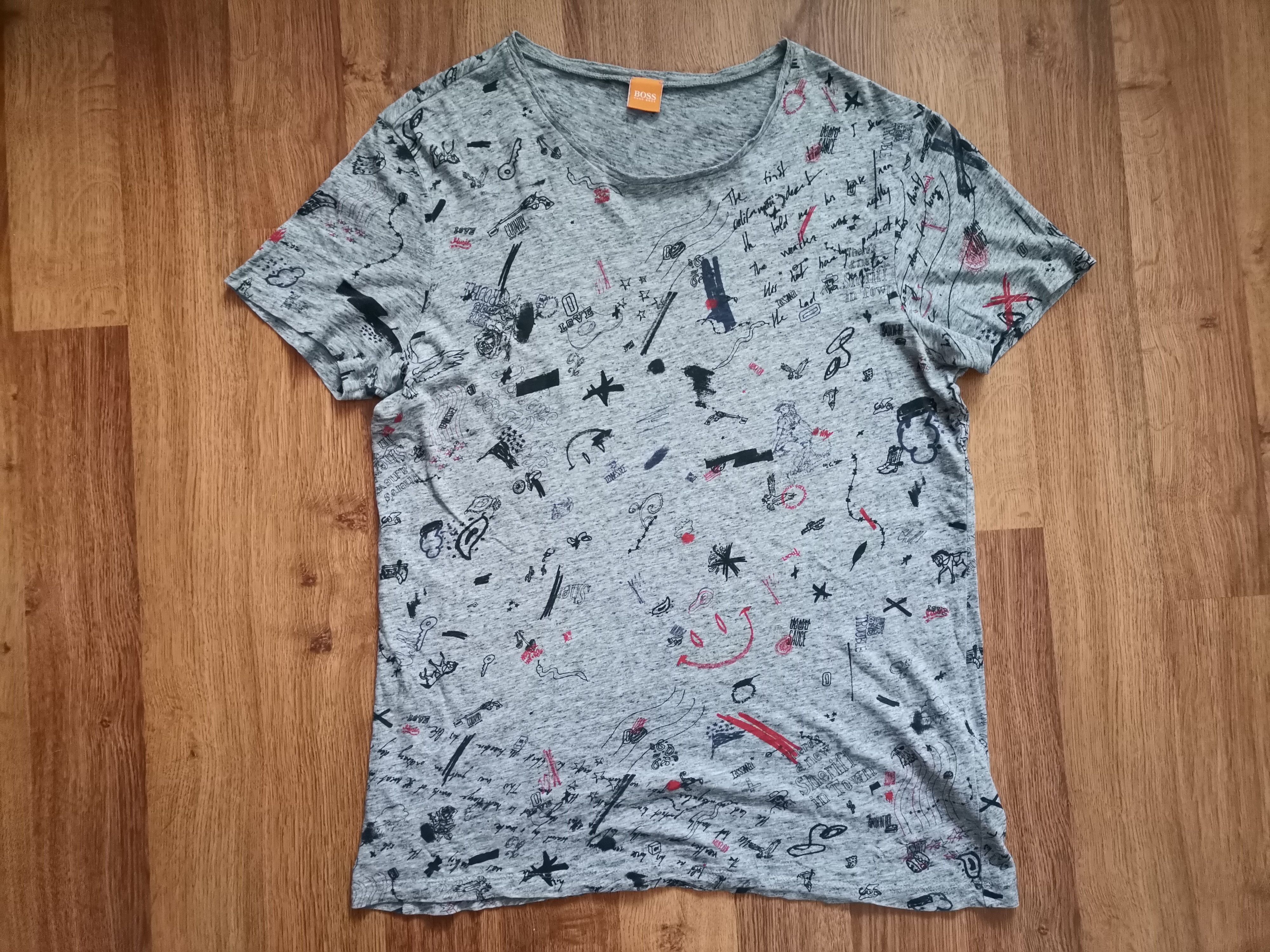 Hugo Boss Hugo Boss Tee Size US L / EU 52-54 / 3 - 1 Thumbnail