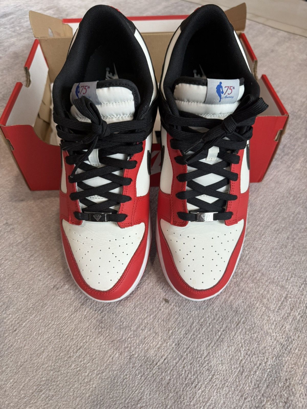 Nike Nike Dunk Low NBA 75th Anniversary Size US 12.5 / EU 45-46 - 2 Thumbnail