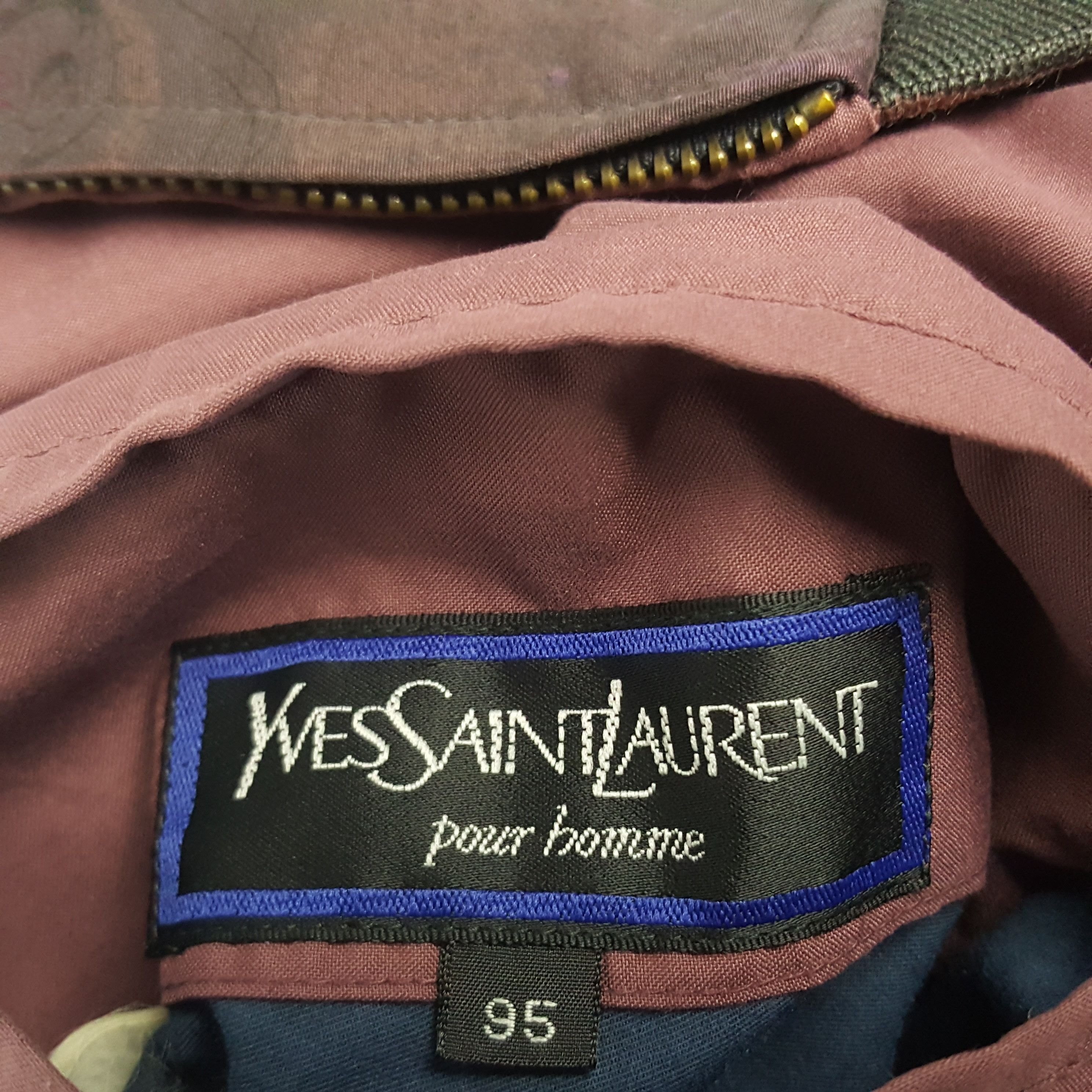Vintage × Yves Saint Laurent Vintage Yves Saint Laurent Italian Brand Reversible Jacket Size US L / EU 52-54 / 3 - 10 Thumbnail