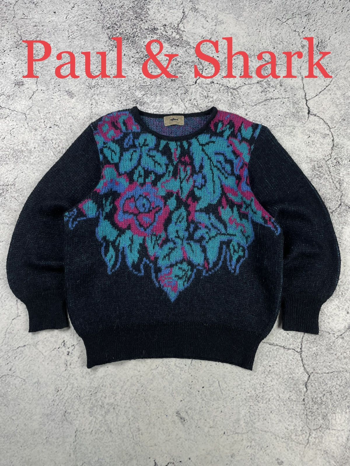 Paul & Shark Vintage Paul & Shark 48-M Patterned Sweater Old Money Winter Size US M / EU 48-50 / 2 - 1 Thumbnail