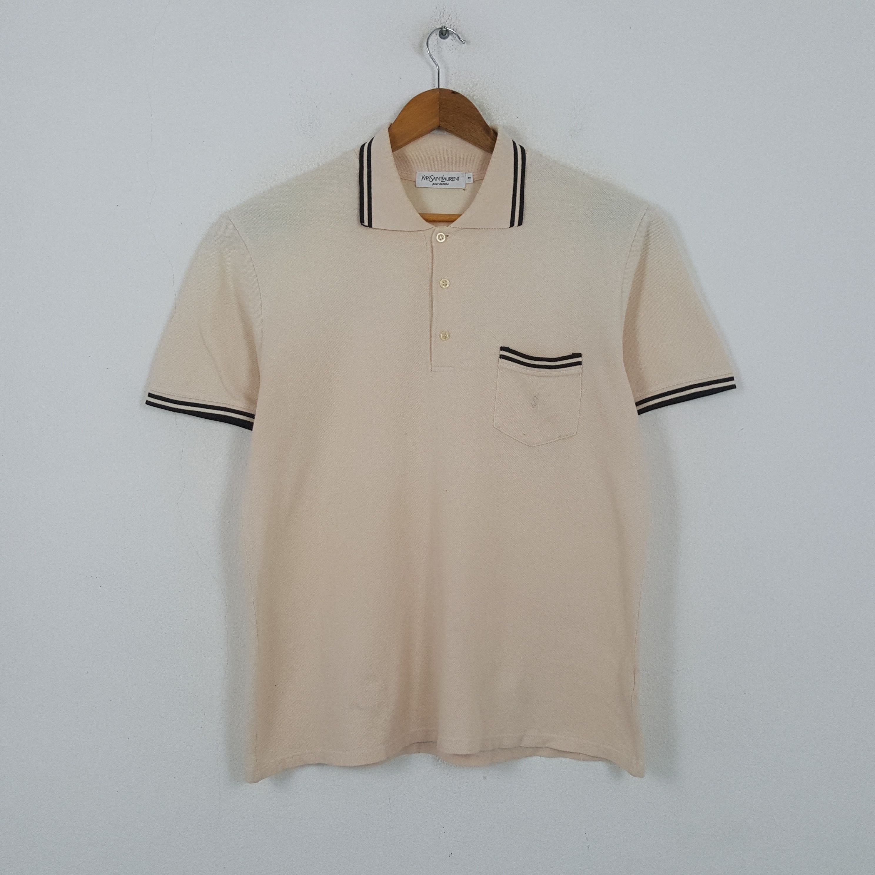 Yves Saint Laurent Vintage Yves Saint Laurent Fashion Brand Shirt RR12 Size US L / EU 52-54 / 3 - 1 Thumbnail