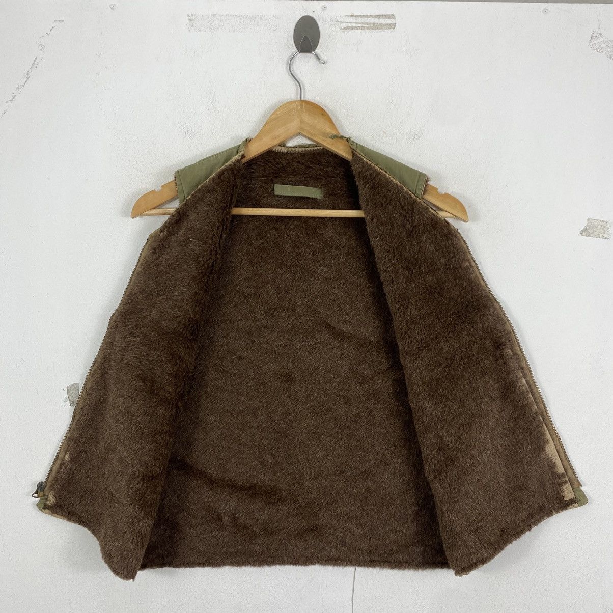 Vintage Vtg 60s Canvas Work Vest Conmar Zip Olive Green S Rugged Size US S / EU 44-46 / 1 - 5 Thumbnail