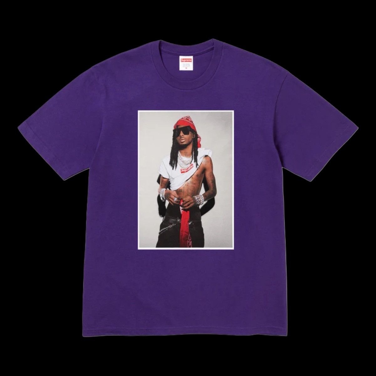新品未開封 Supreme Playboi Carti Tee M Purple Purple Supreme Playboy Carti Tee Size medium WILL SHIP WHEN
