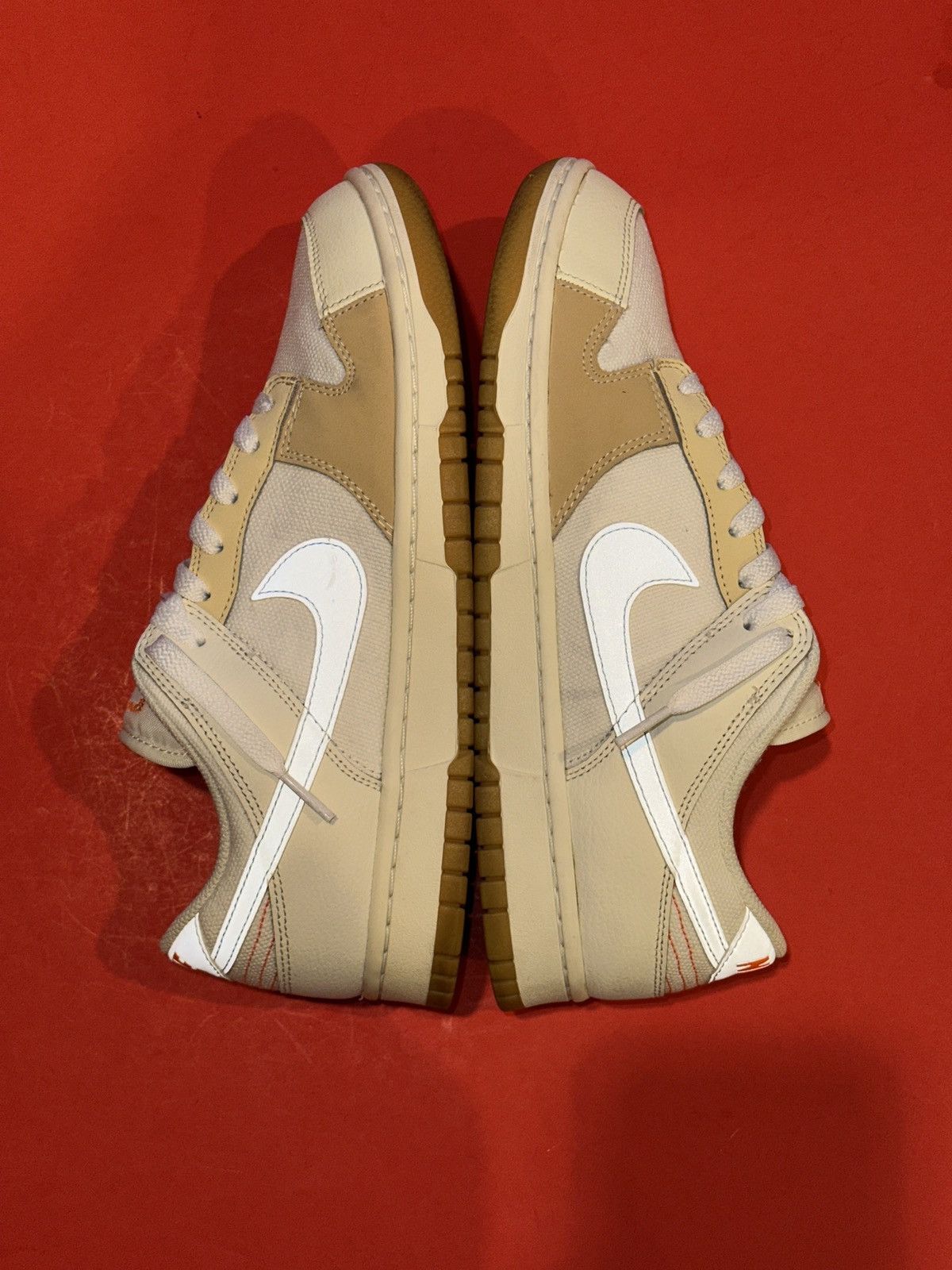 Nike Nike Dunk Low SE “If Lost Return To” Patchwork Sneakers 9 Size US 9 / EU 42 - 4 Thumbnail