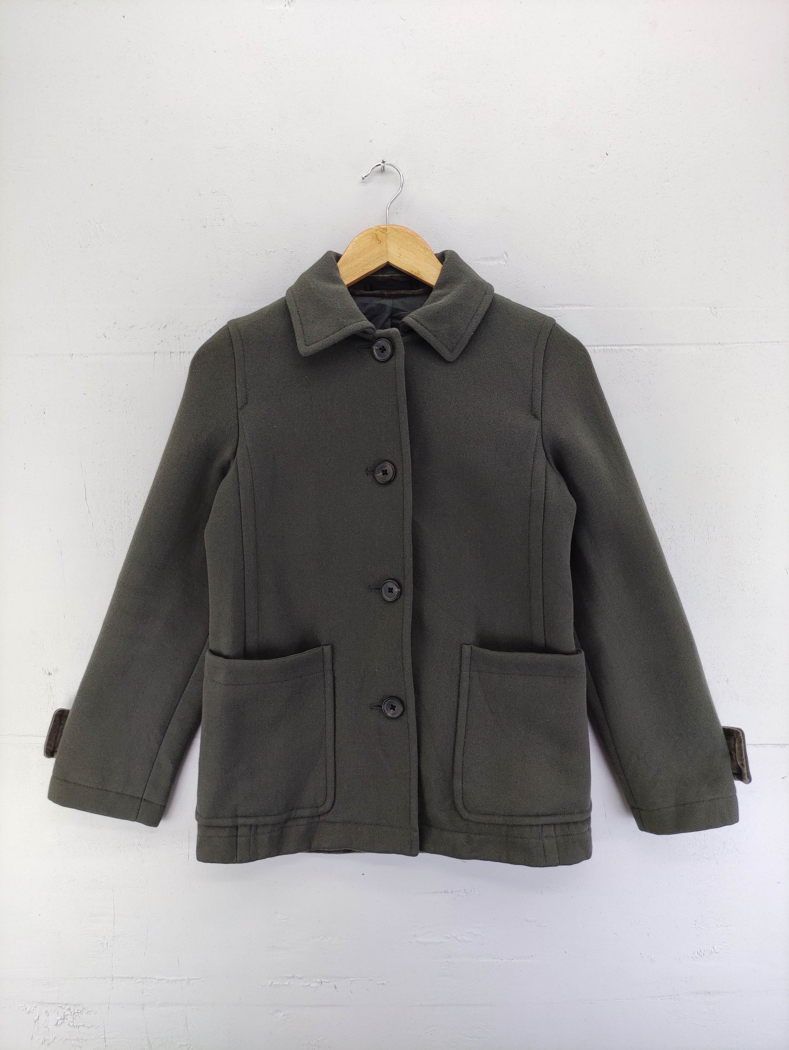Margaret Howell Vintage Margaret Howell Wool Coat Jacket Button Up Size XS / US 0-2 / IT 36-38 - 1 Thumbnail
