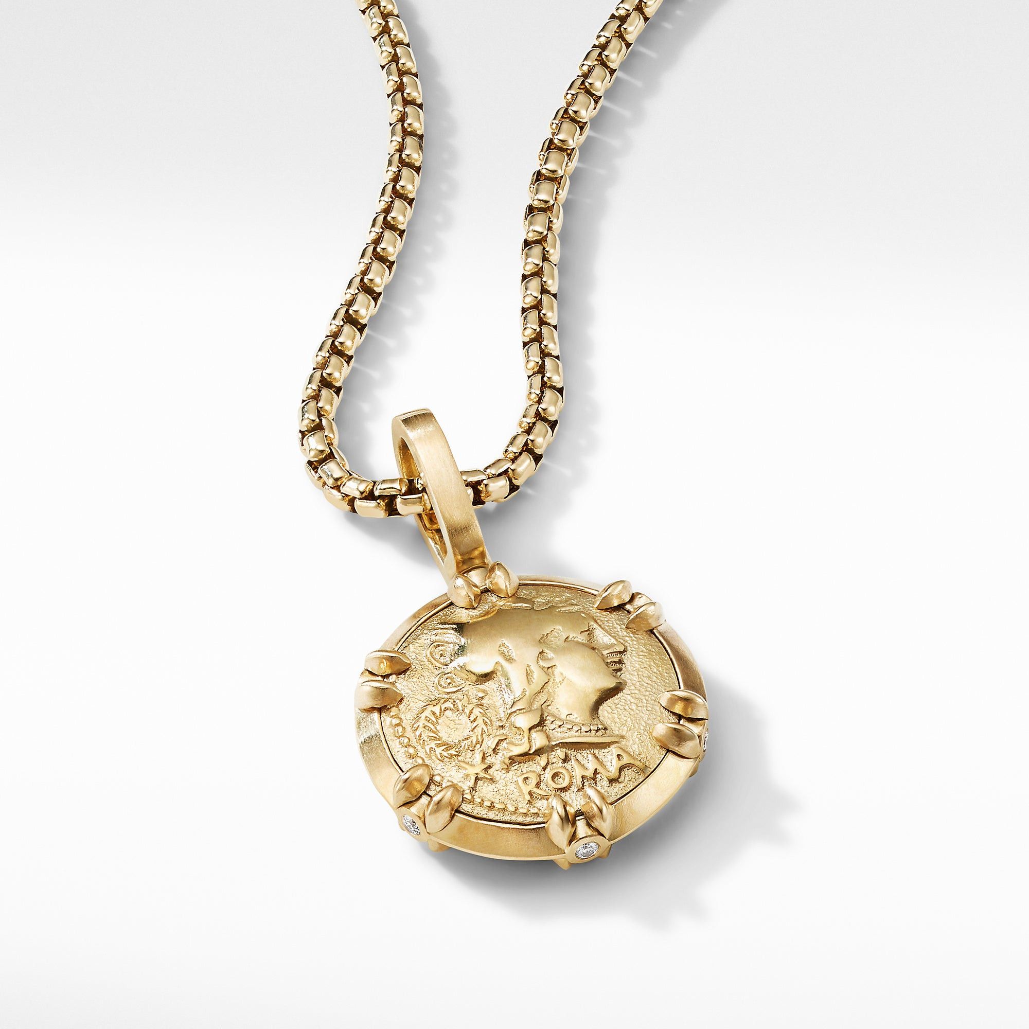 David Yurman o1w1db10526 D25418M /Size 7 /Roman Reversible in Golden Size ONE SIZE - 3 Thumbnail