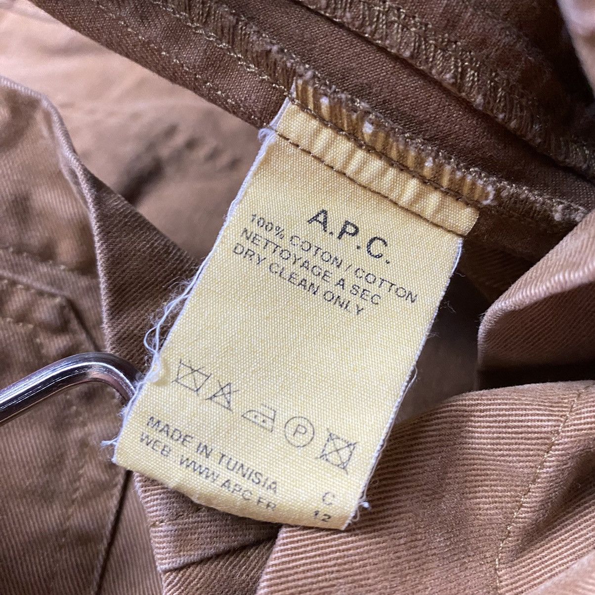 A.P.C. APC Military Dyed Studded Work Jacket Size US XS / EU 42 / 0 - 7 Thumbnail