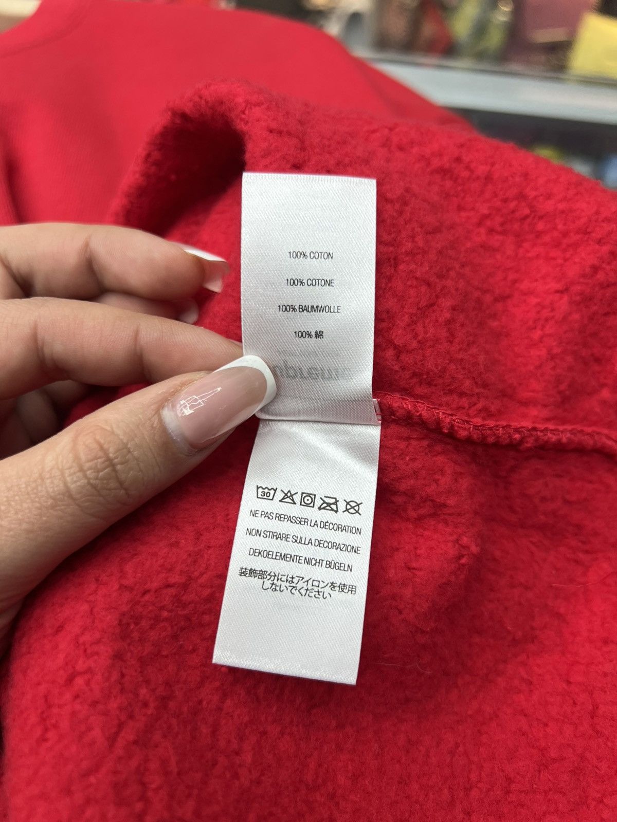 Supreme Supreme Shattered Logo Crewneck Size US XL / EU 56 / 4 - 12 Thumbnail