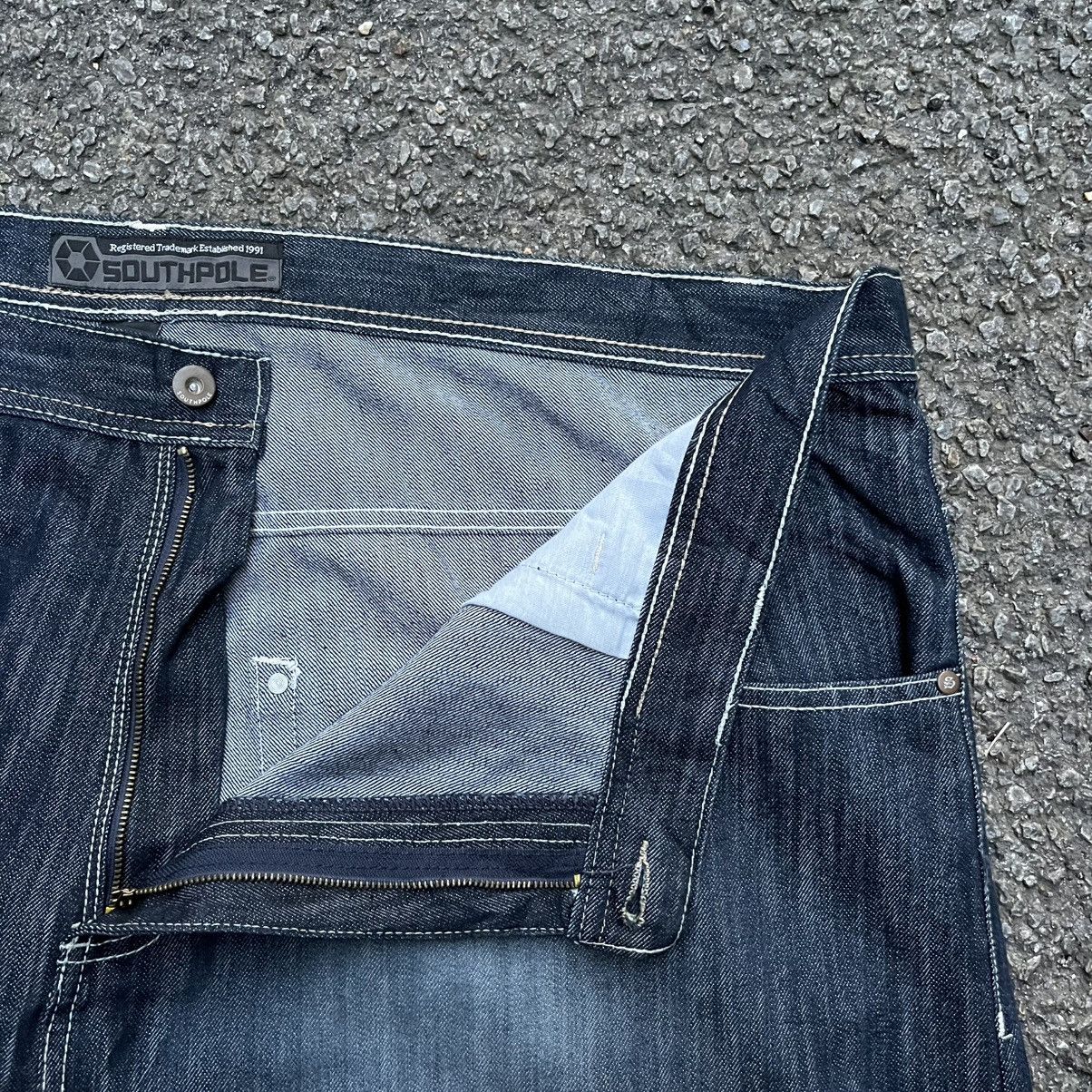 Southpole Southpole Baggy Jeans Y2K Faded Denim Skater JNCO Dogtown Size US 44 / EU 60 - 6 Thumbnail
