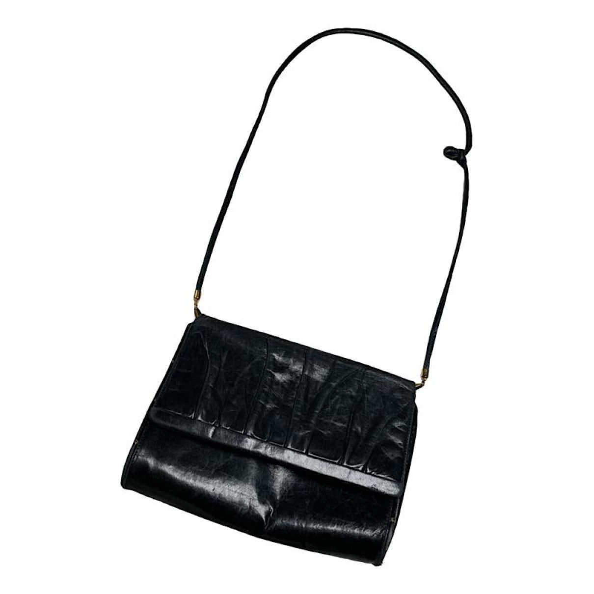 Gucci Jackie Vintage Black Leather Handbag Size ONE SIZE - 1 Thumbnail