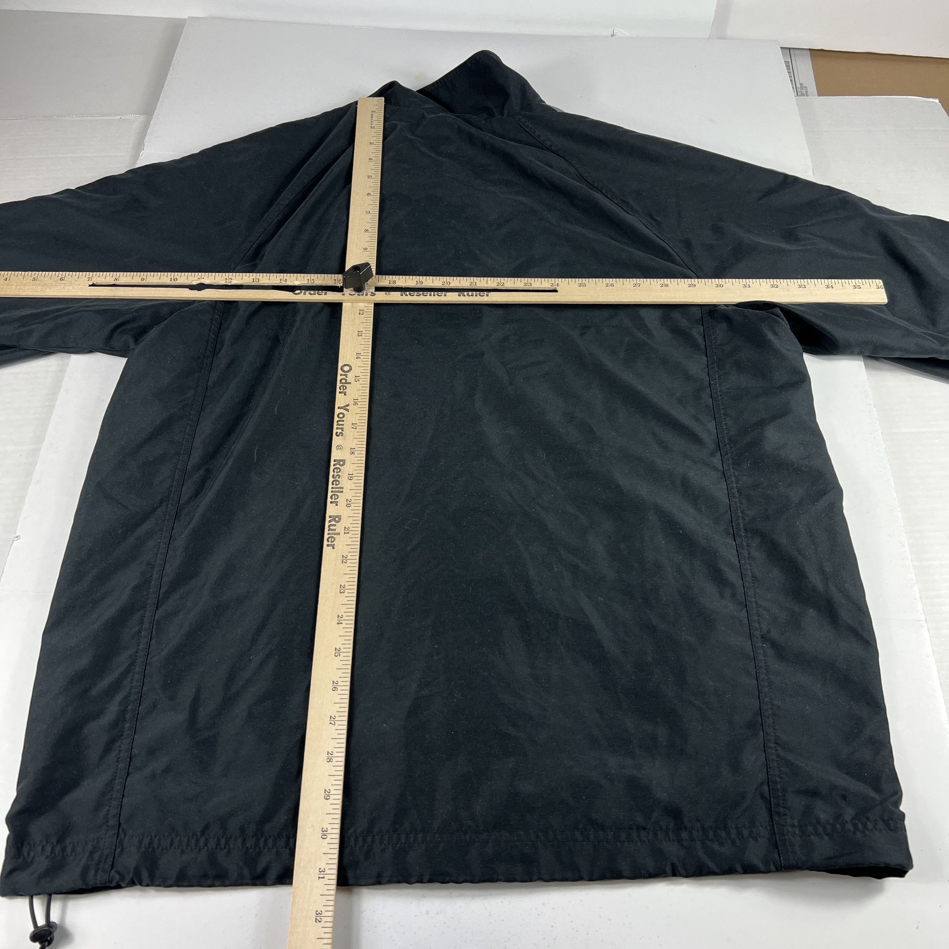 Nike Y2K Nike Track Jacket Black Grey Striped FullZip Long Sleeve Size US L / EU 52-54 / 3 - 14 Thumbnail