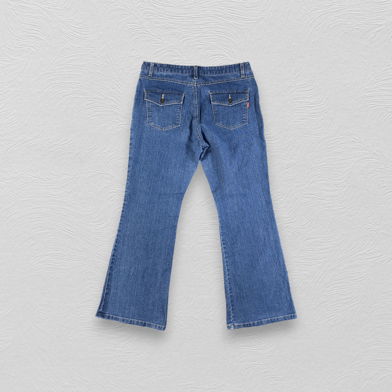 Japanese Brand Vintage Japanese Brand Bush Pants Flared Jeans Kj2067 Size US 29 - 2 Thumbnail