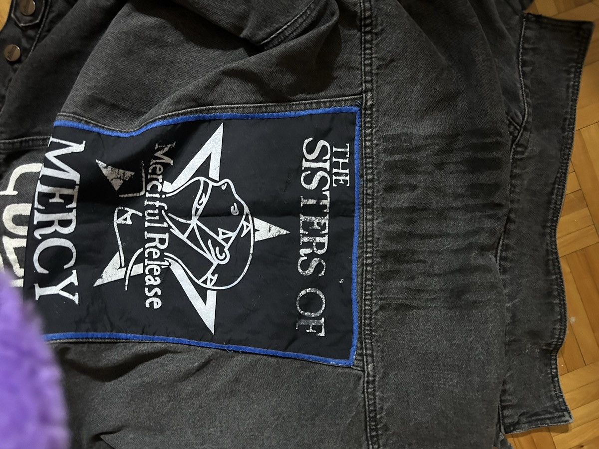 Vintage × Wrangler Vintage denim jacket with patches Size US S / EU 44-46 / 1 - 4 Thumbnail