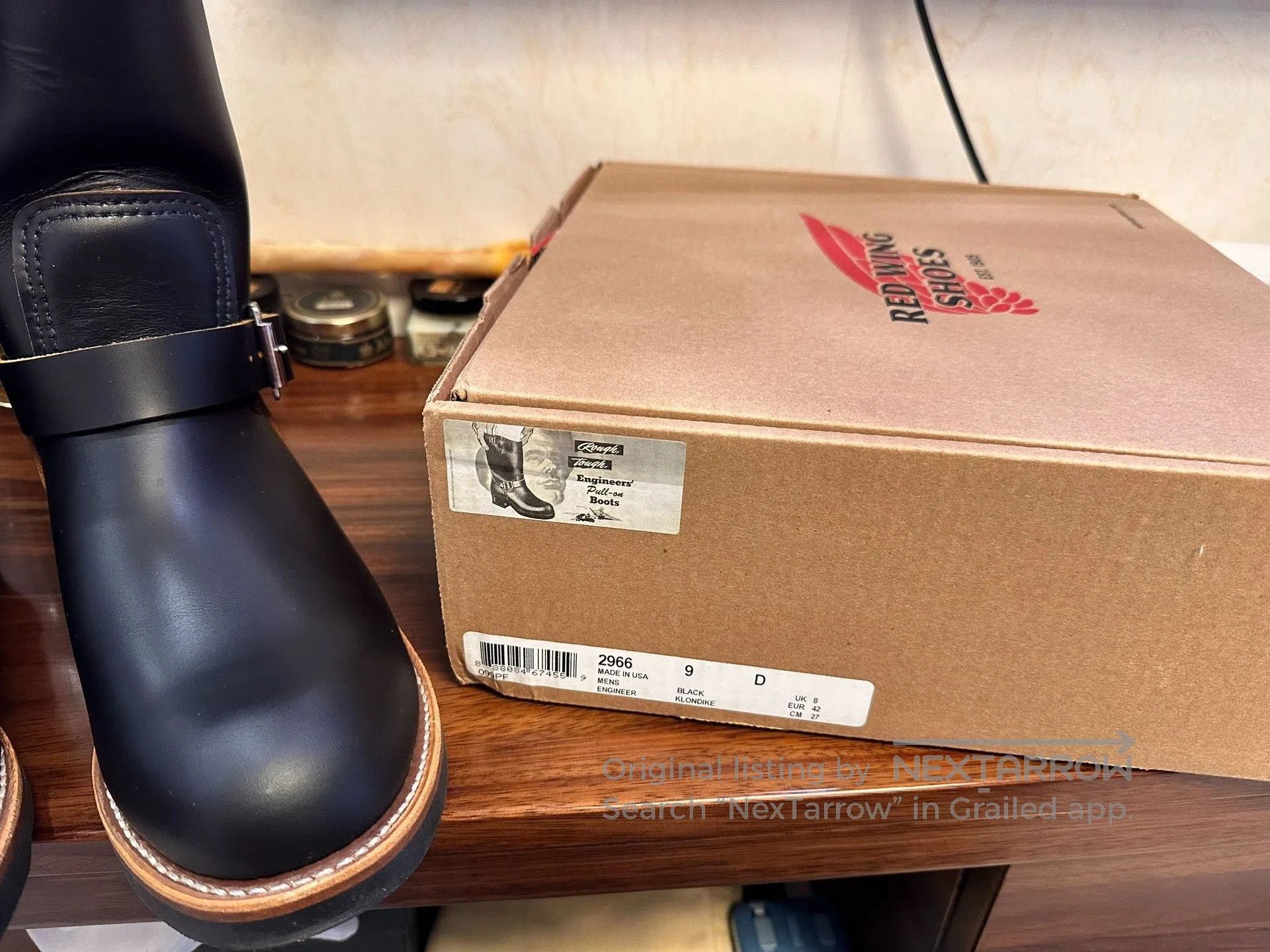 Red Wing Red Wing 2966 Engineer Boots. Size US 9 / EU 42 - 9 Thumbnail