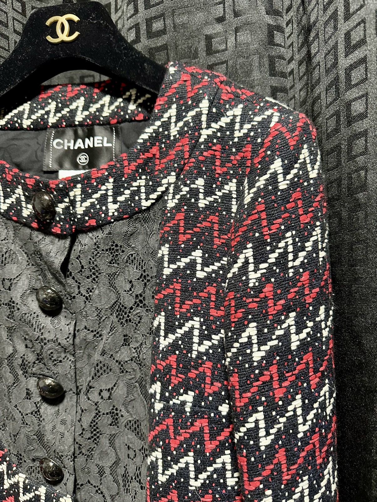 Chanel Chanel spring 2015 tweed jacket Size S / US 4 / IT 40 - 3 Thumbnail