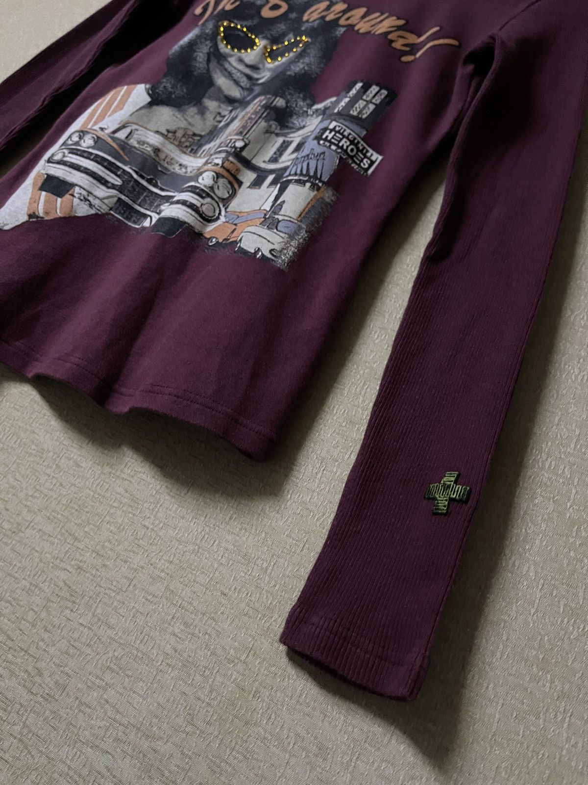 Jean Charles De Castelbajac Castelbajac "I'll B Around" Classic Graphic Longsleeve Size M / US 6-8 / IT 42-44 - 5 Thumbnail