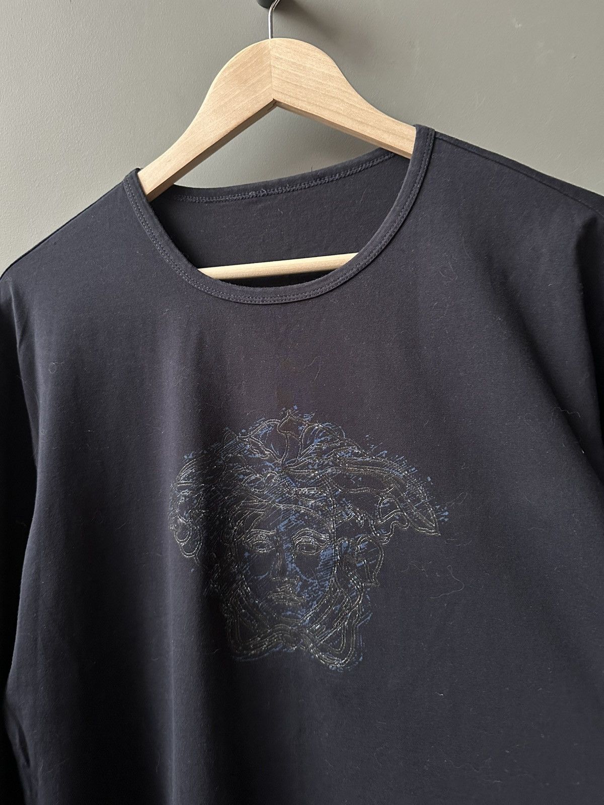 Versace Versace Logo Long Sleeve Size L / US 10 / IT 46 - 2 Thumbnail