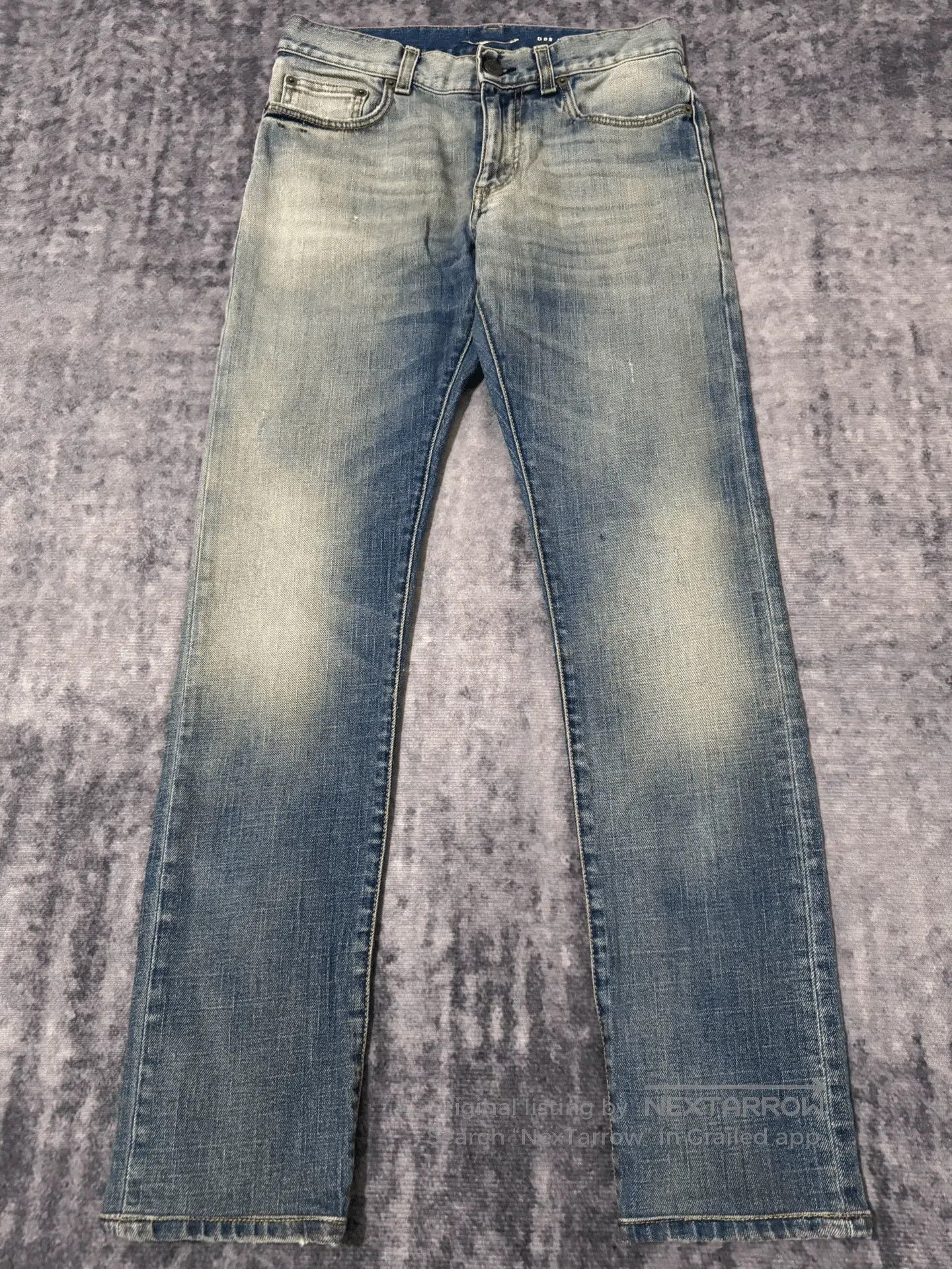 Saint Laurent Paris Saint Laurent Blue Denim Pants. Size US 28 / EU 44 - 1 Thumbnail